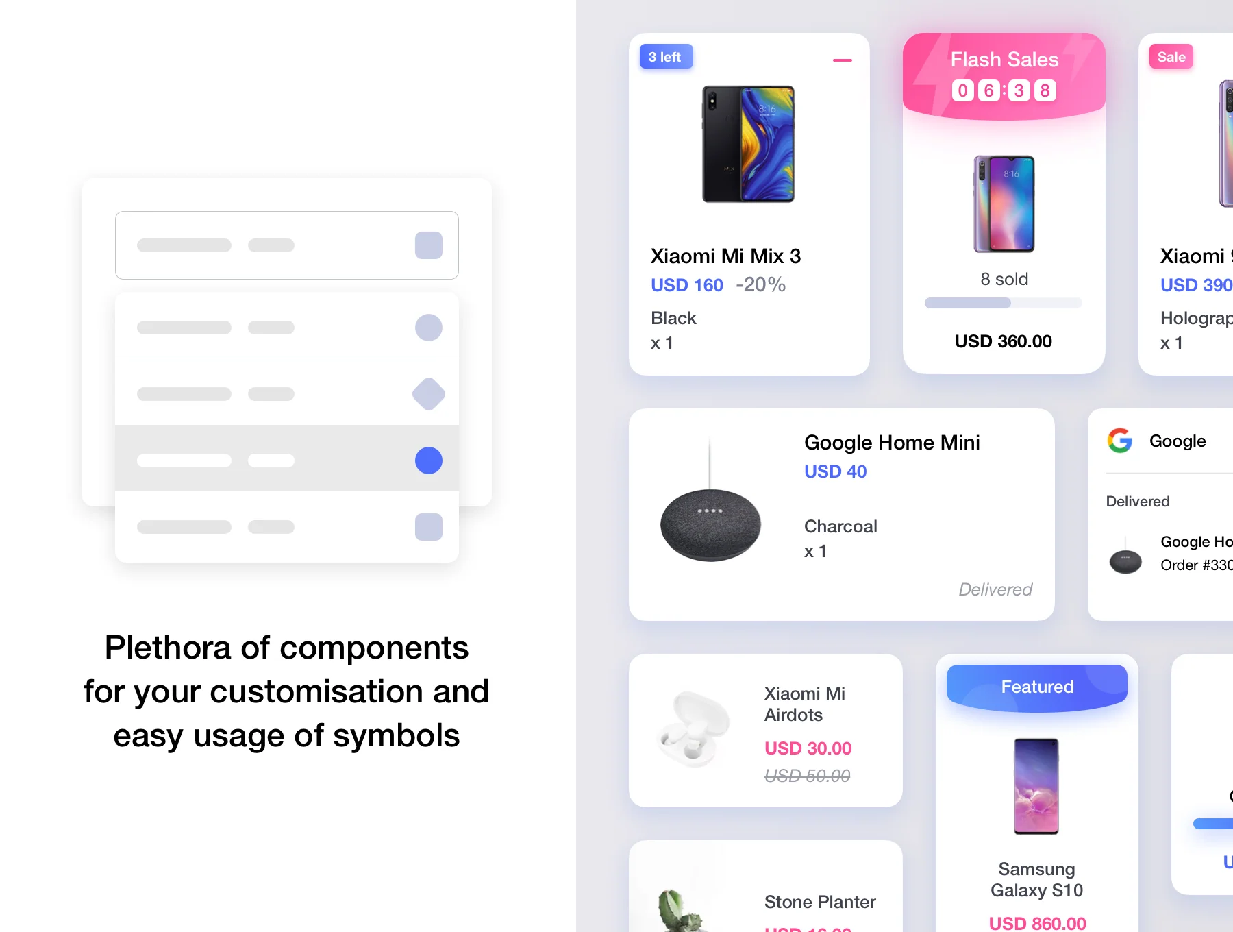 Neura e-commerce UI Kit 3