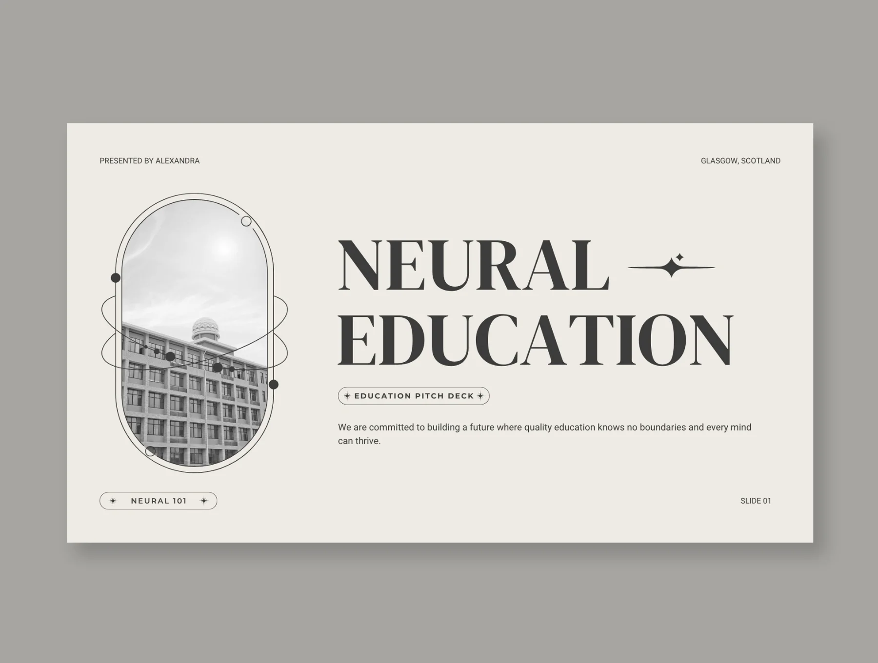 Neural Education Pitch Deck