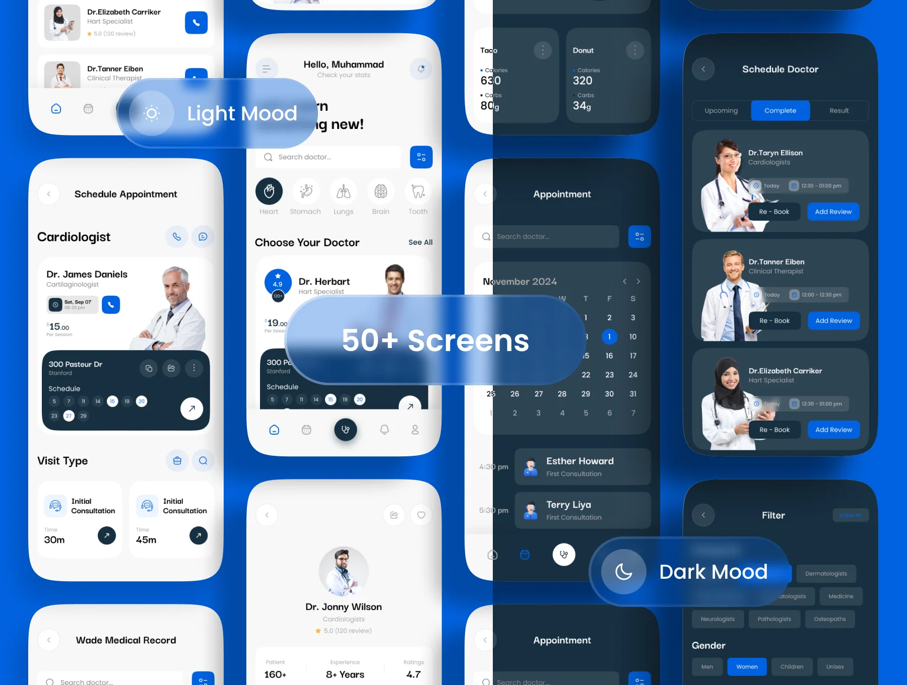 Neurocare - Medical Health Mobile App UI Kit 4