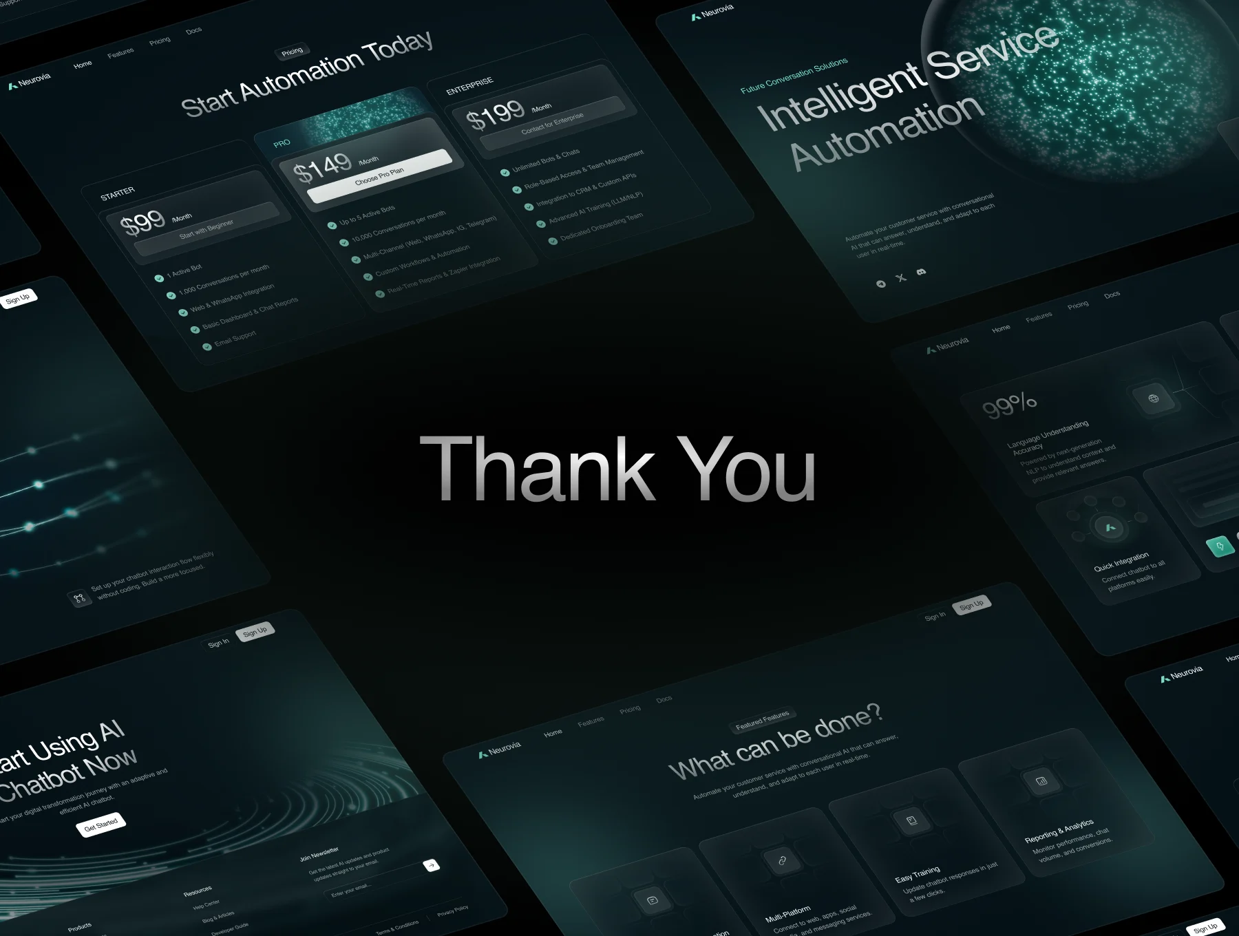 Neurovia - Coded Chatbot AI Website 6
