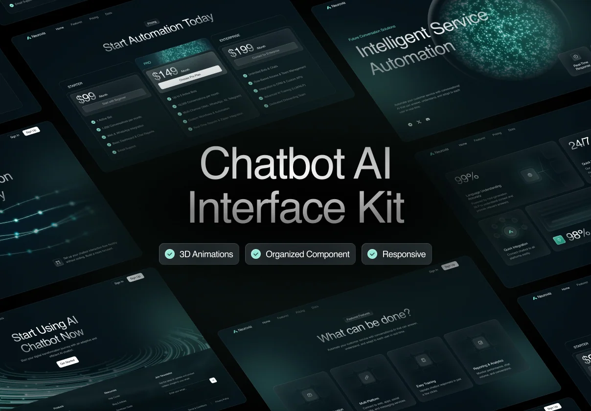 Neurovia - Chatbot AI Website