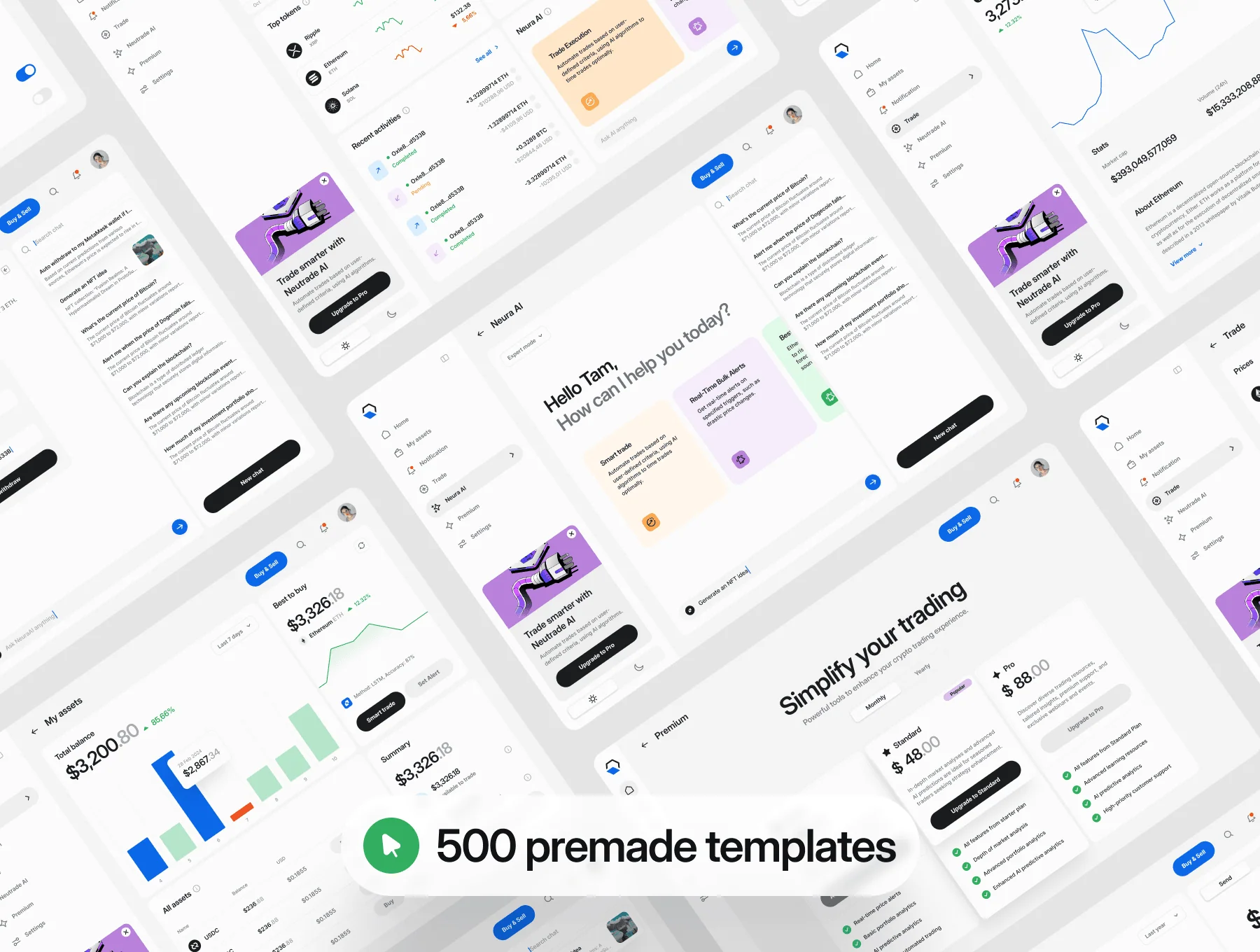 Neutrade – Crypto AI UI Kit 2