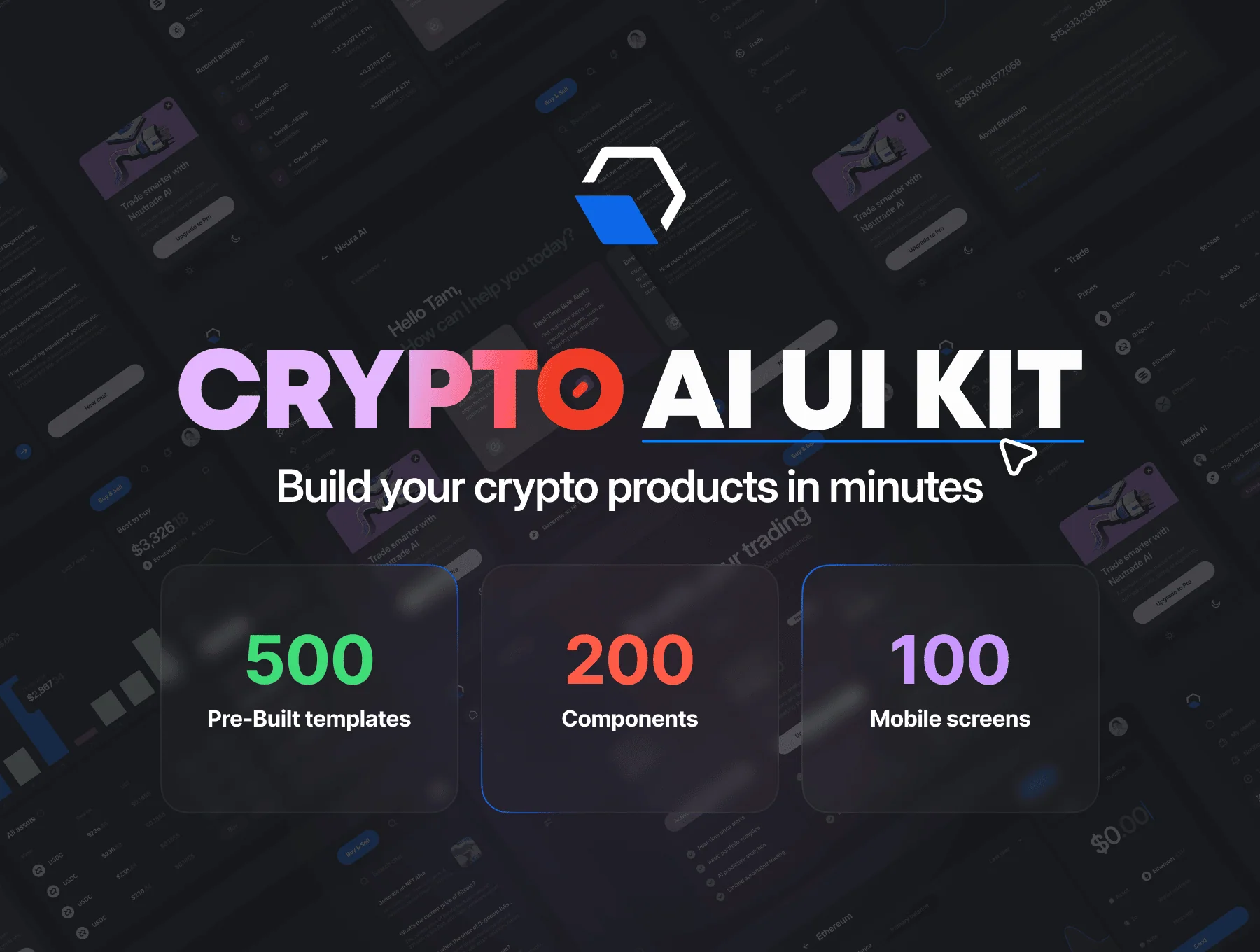 Neutrade – Crypto AI UI Kit 3