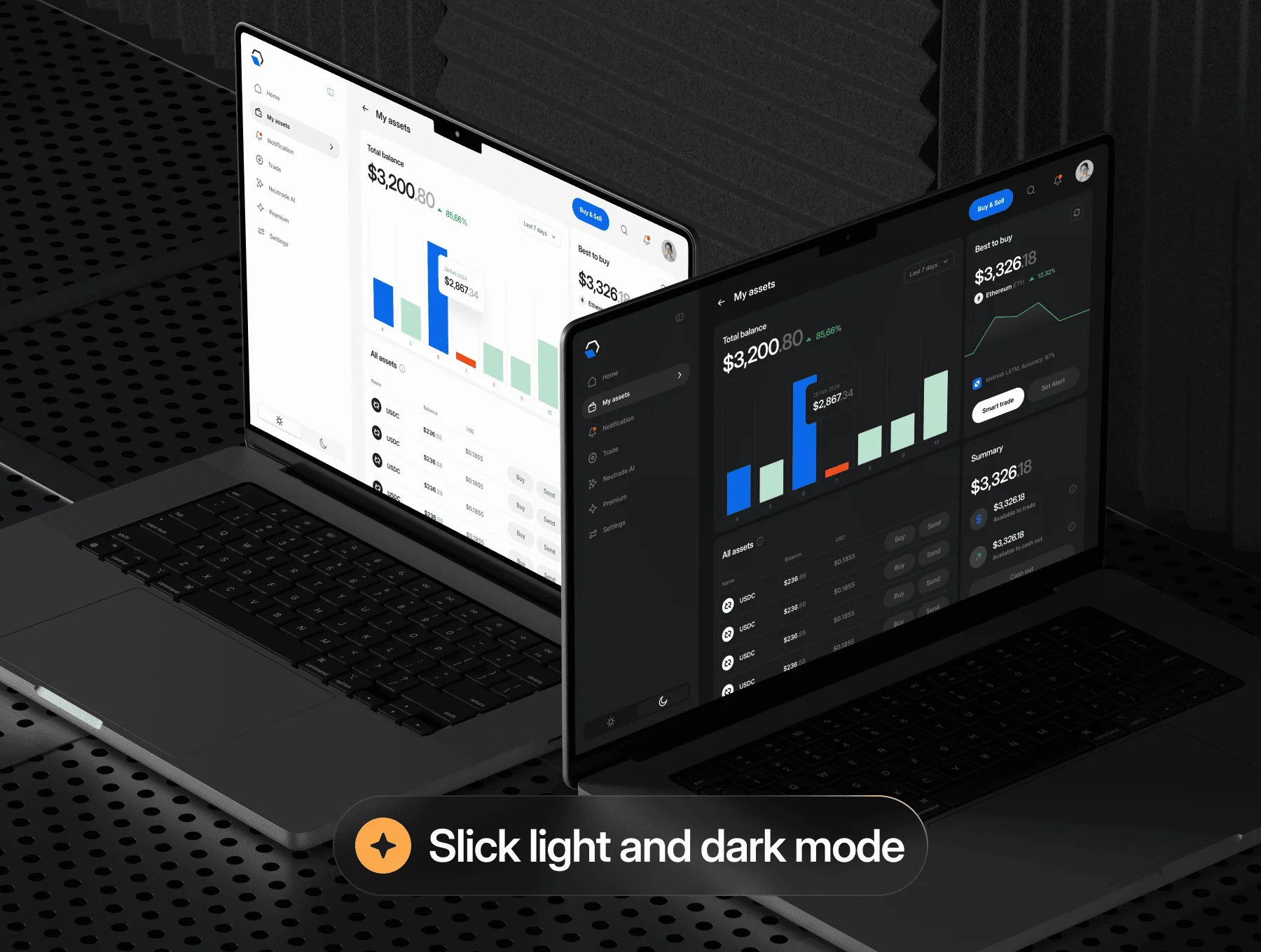 Neutrade – Crypto AI UI Kit 8