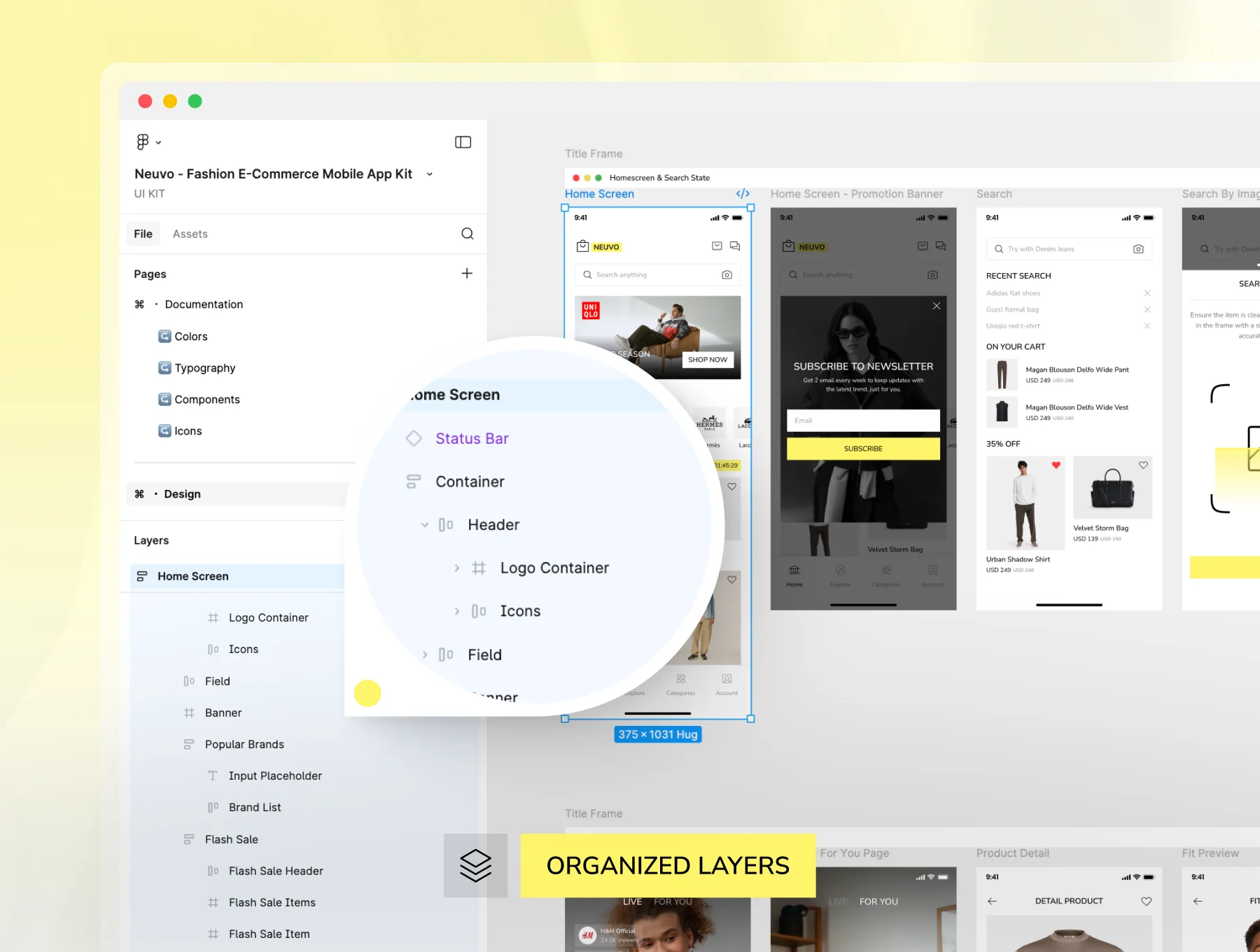 Neuvo - Fashion E-Commerce Mobile App Kit 4