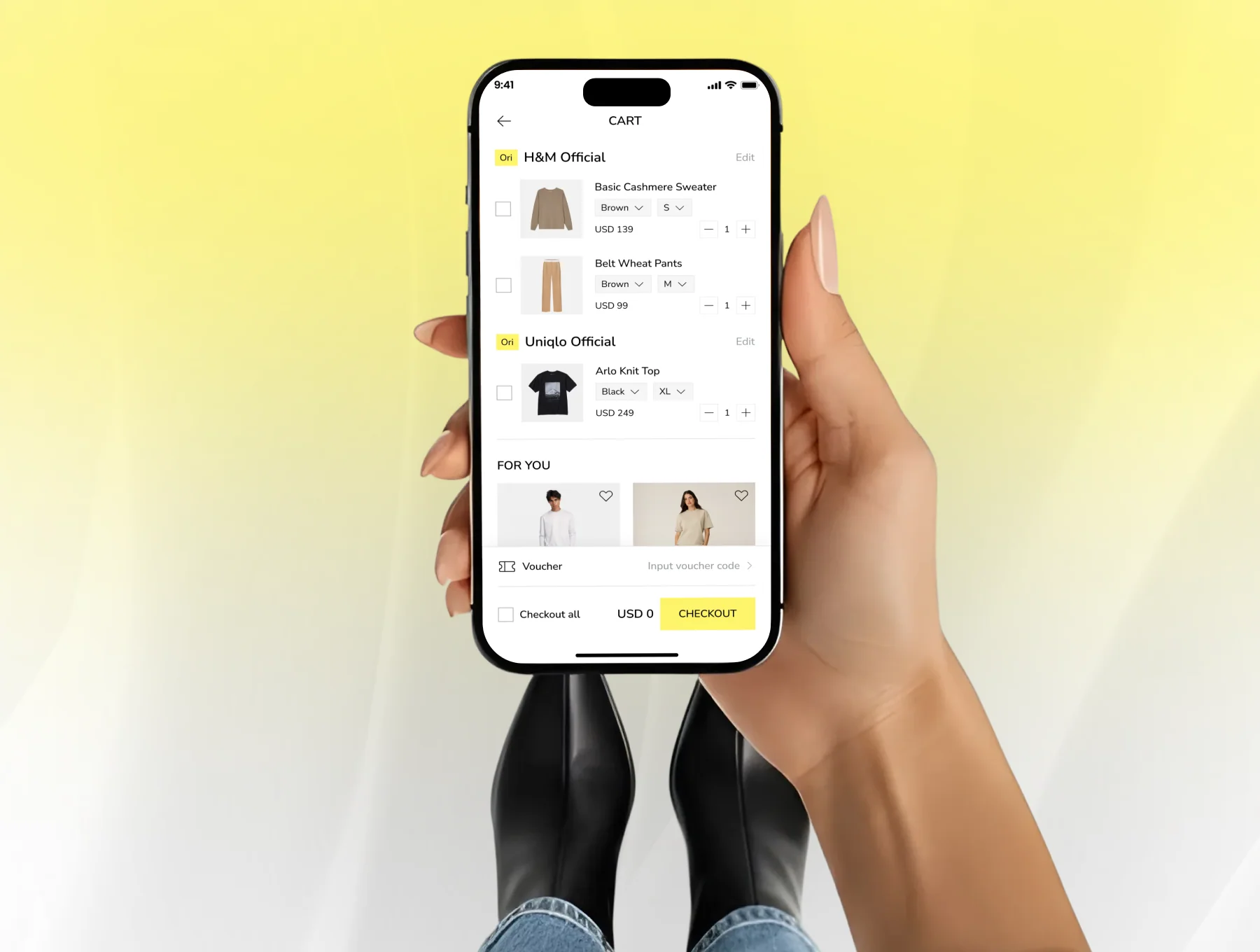 Neuvo - Fashion E-Commerce Mobile App Kit 7
