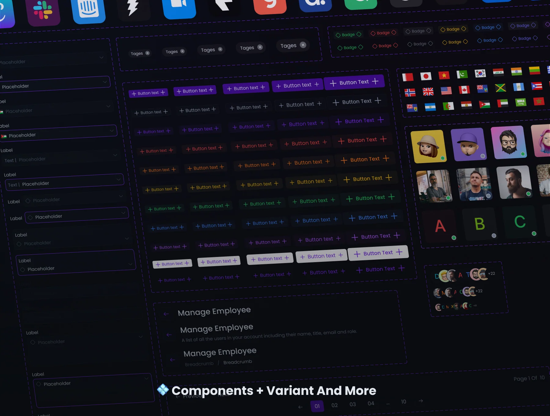 NEVALEX - HR Management System UI KIT 5