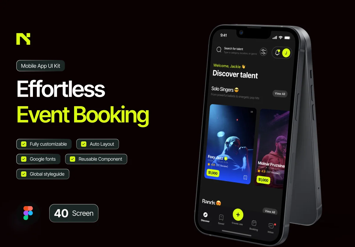 Nevet - Event Booking