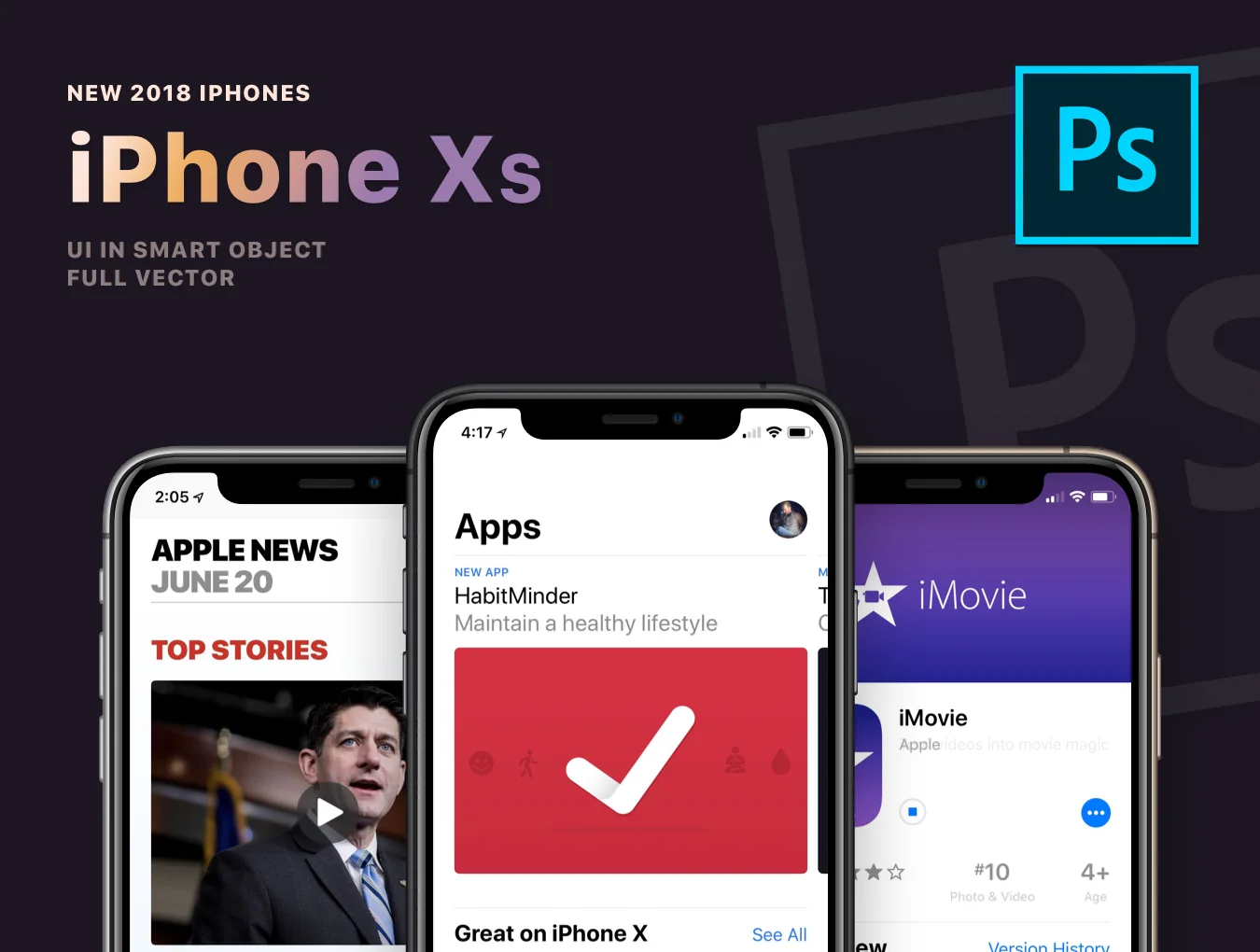 New iPhone Xs for PS 2