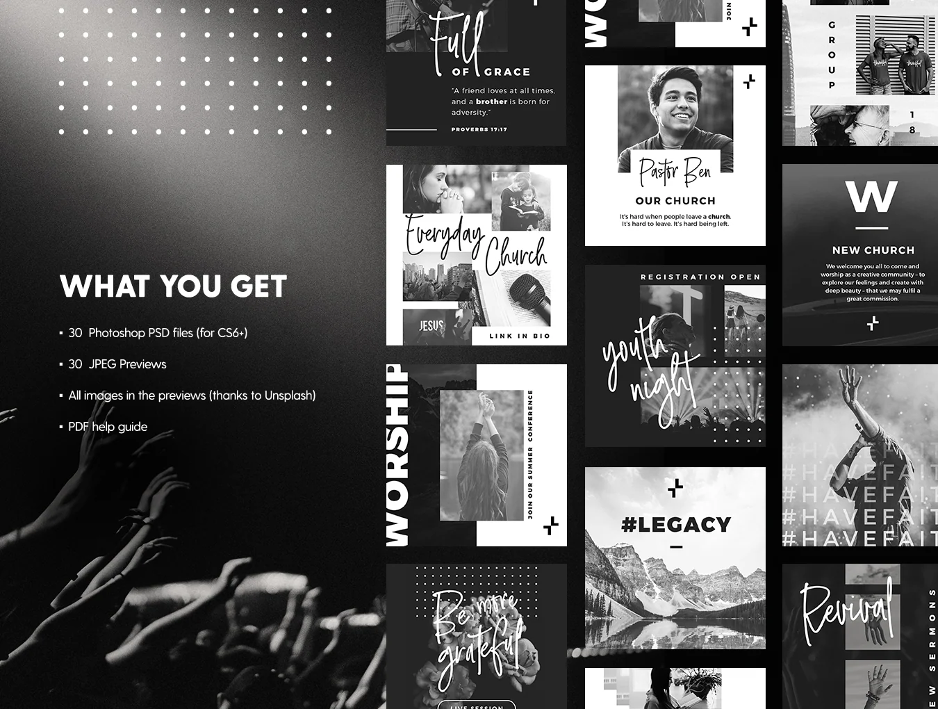 New Church Social Pack 2