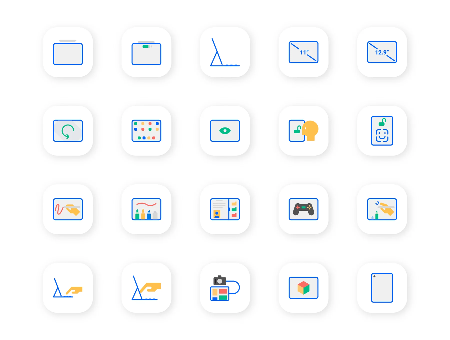 New Ipad Pro Icon Set 4