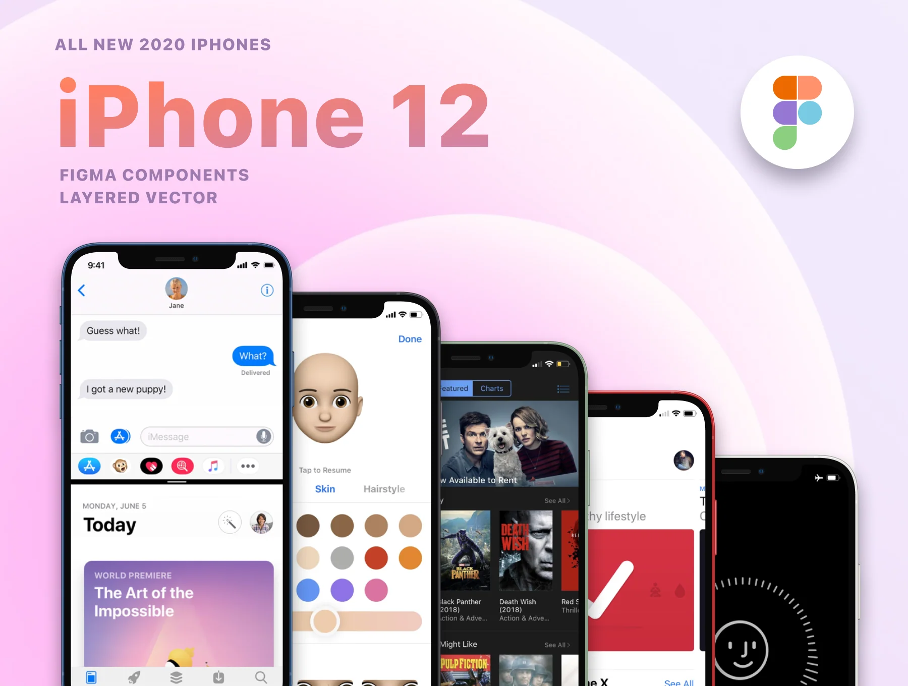 New iPhone 12 for Figma 4
