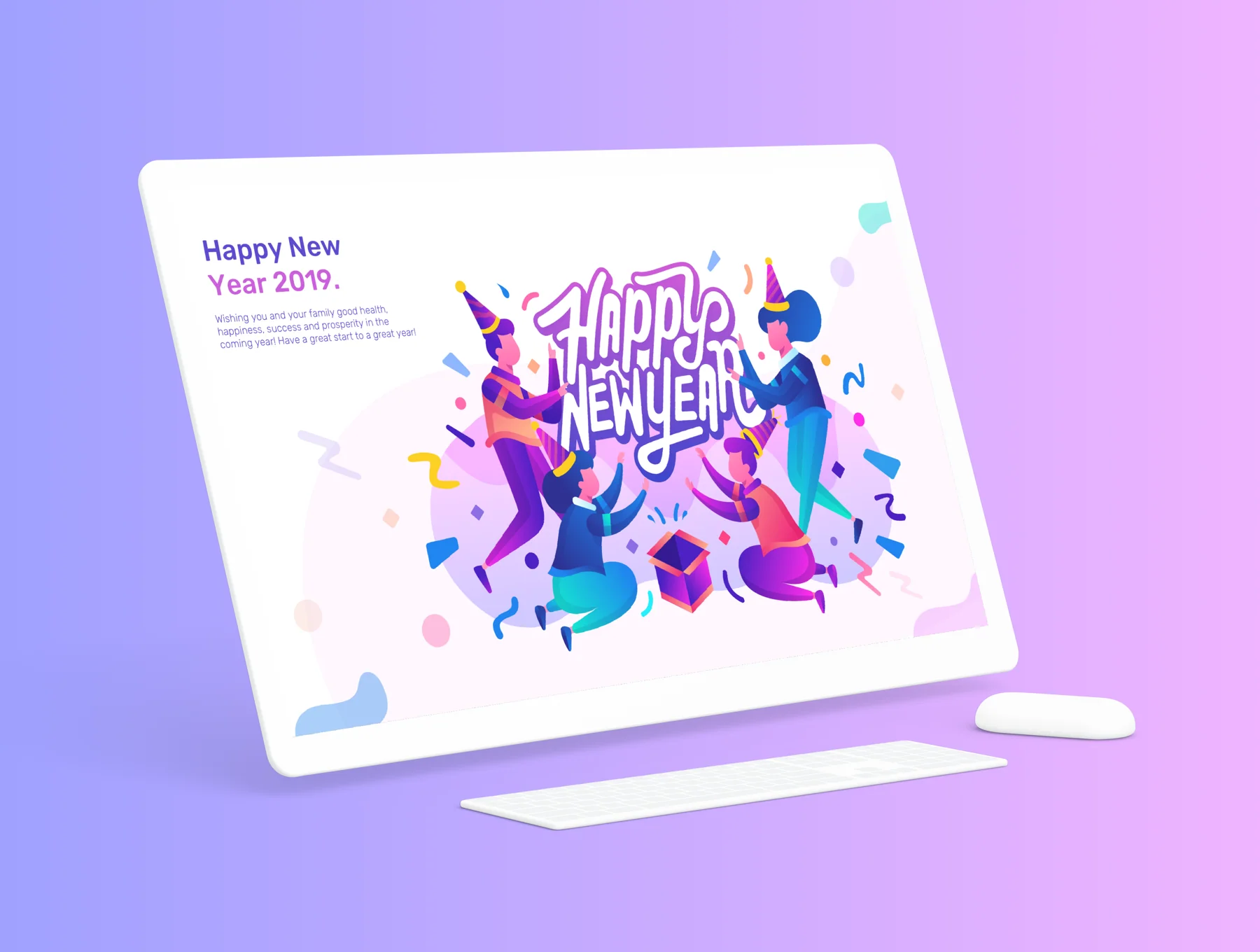 New Year 2019 Illustrations 8