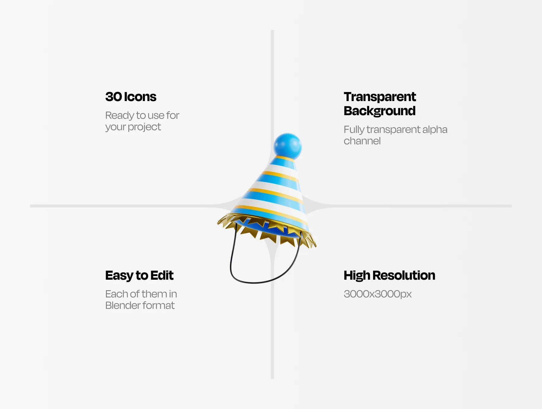 New Year 2025 3D Illustration 2