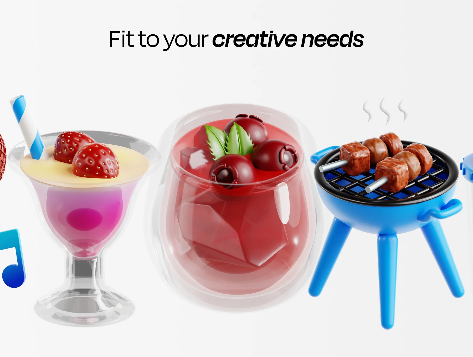 New Year 2025 3D Illustration 4