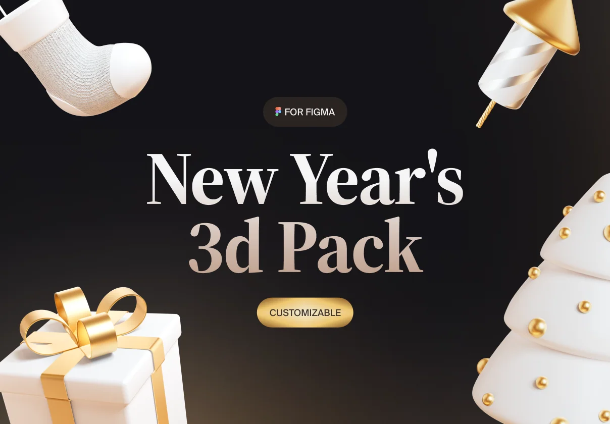 New Year 3D Assets