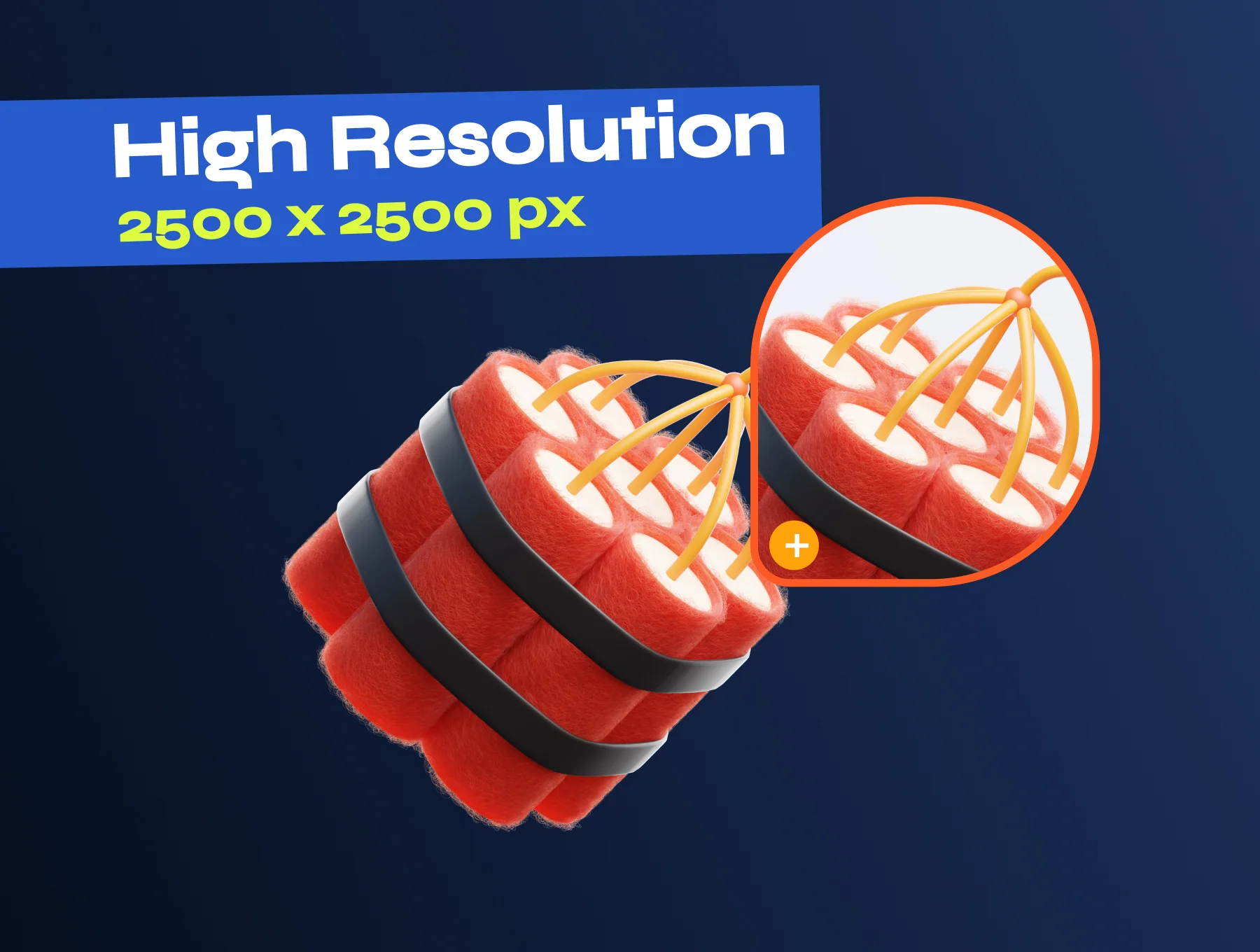 New Year 3D Icon Pack vol 2 3