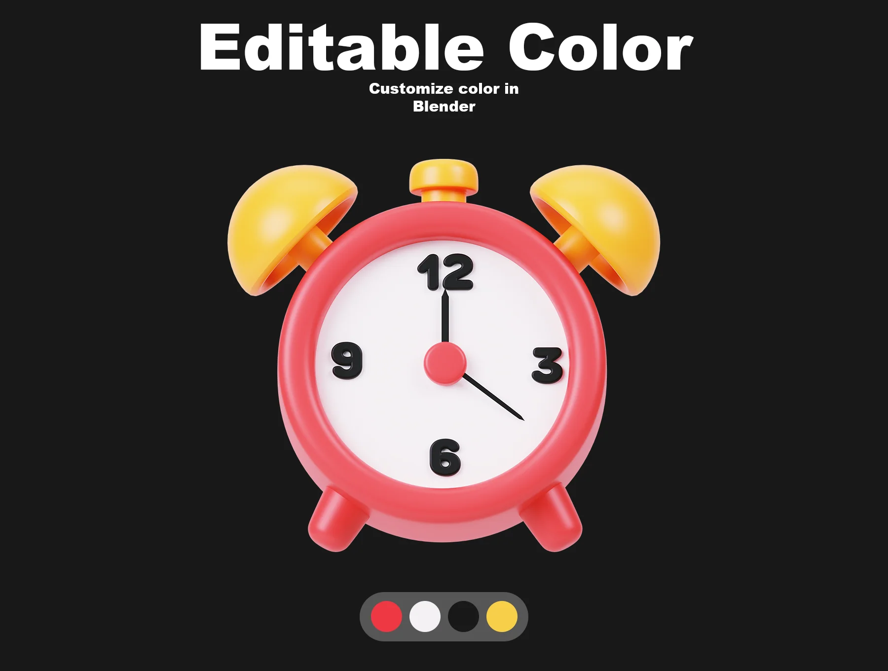 Objects 3D Illustration Pack 4