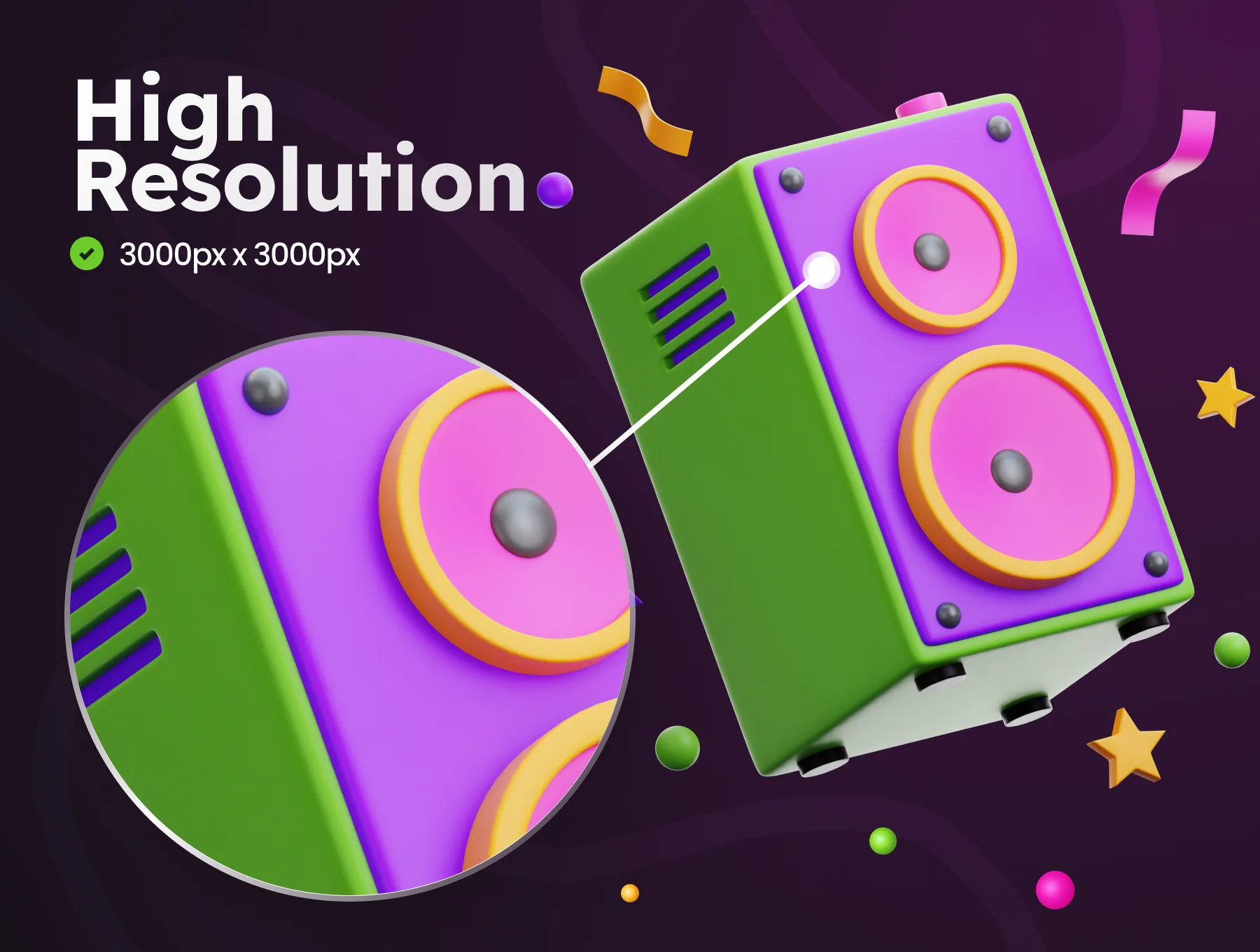 New Year 3D Illustrations 3