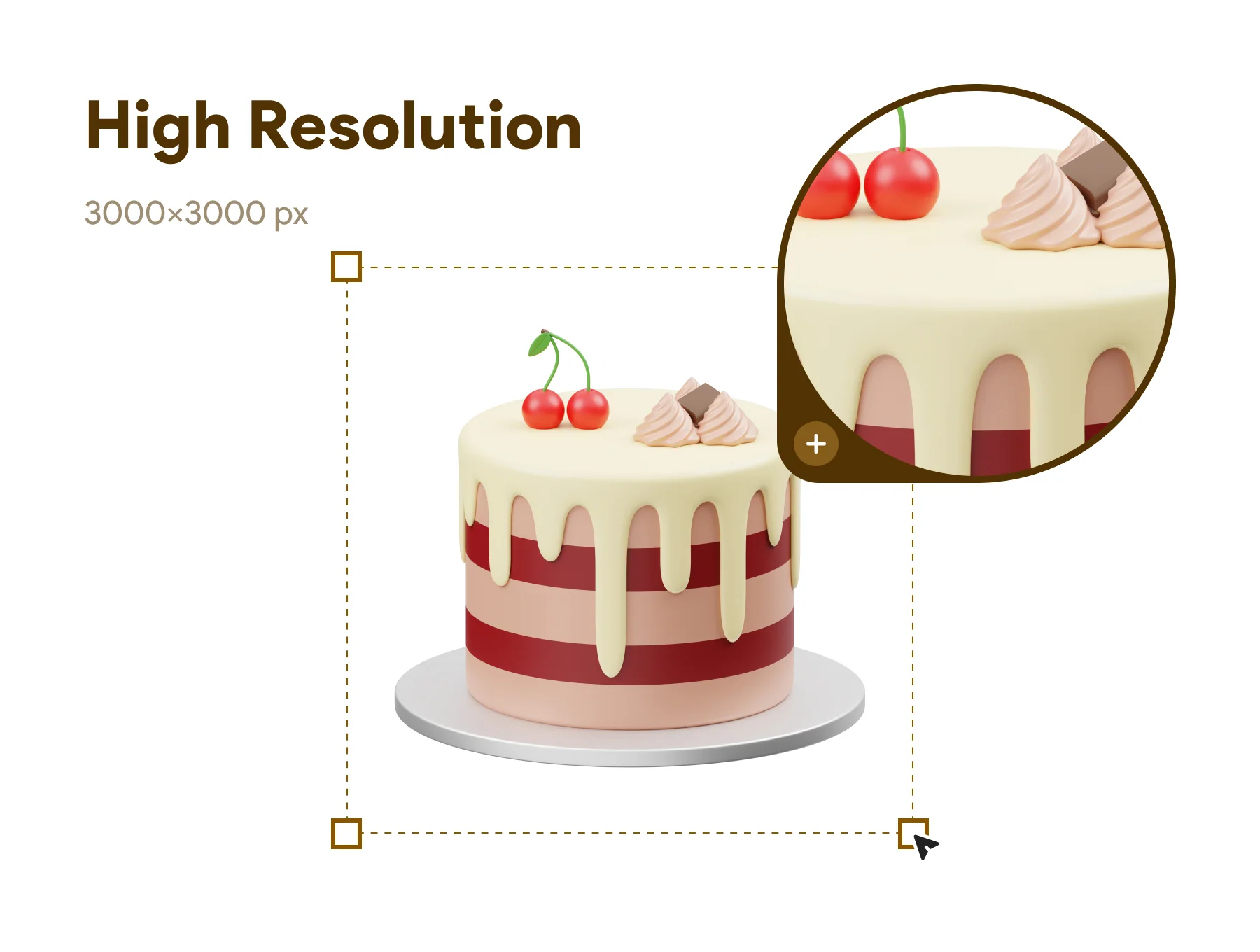 New Year Celebration 3D Icon 3