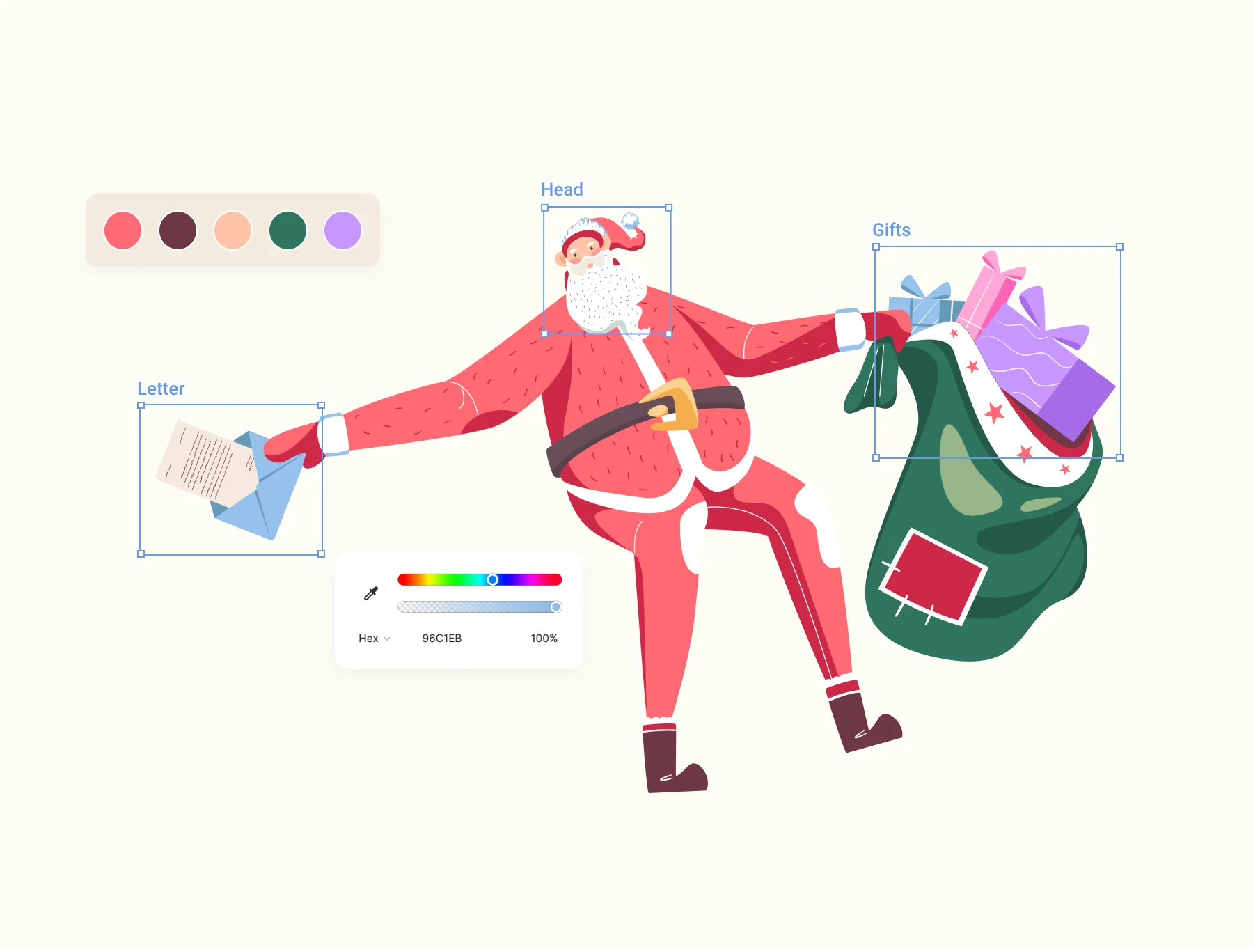 New Year Illustrations Theme 3