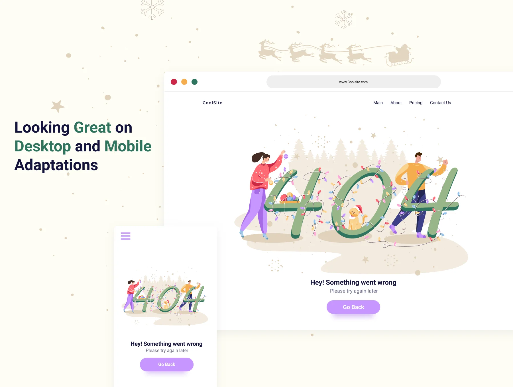 New Year Illustrations Theme 4