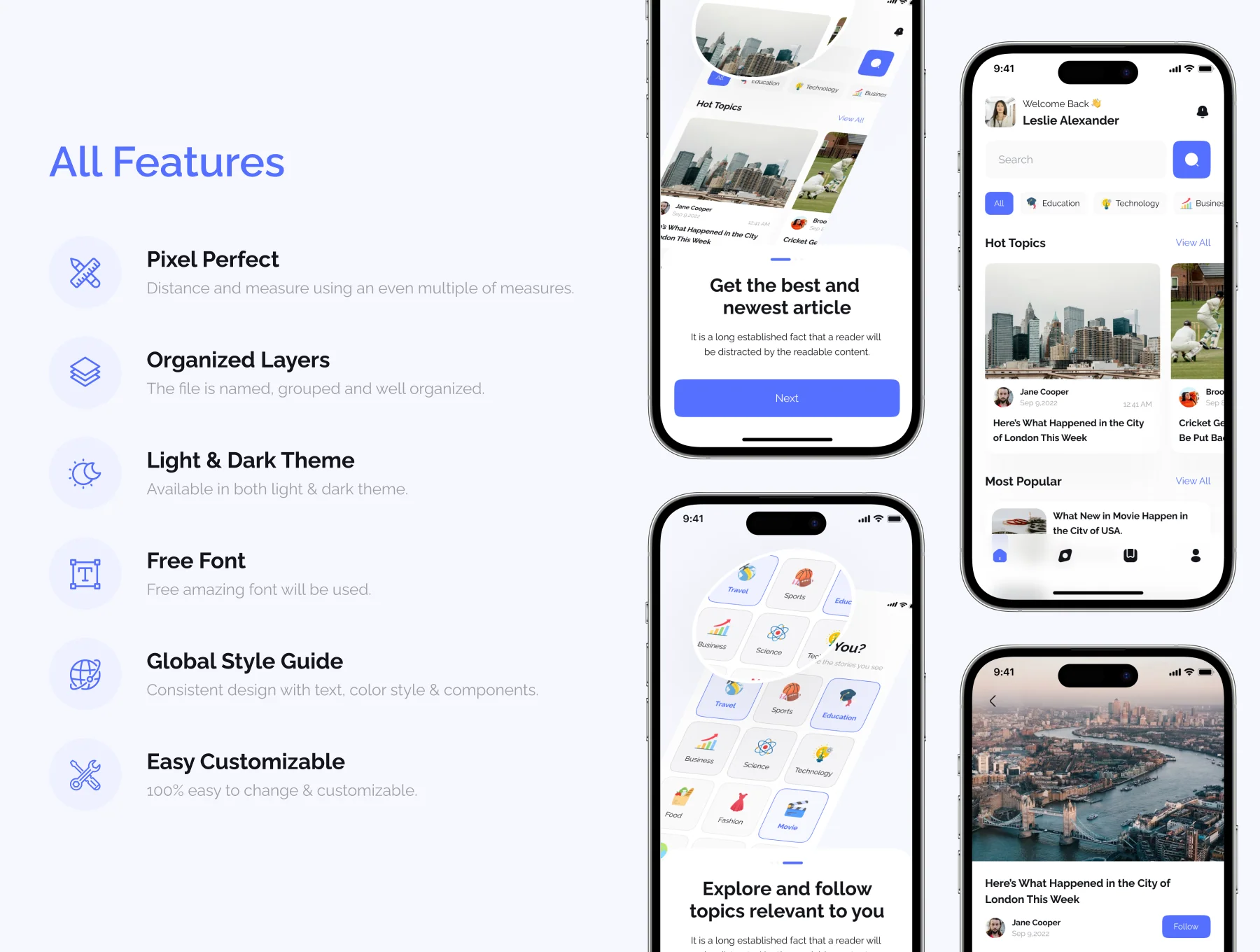 News App UI Kit 2