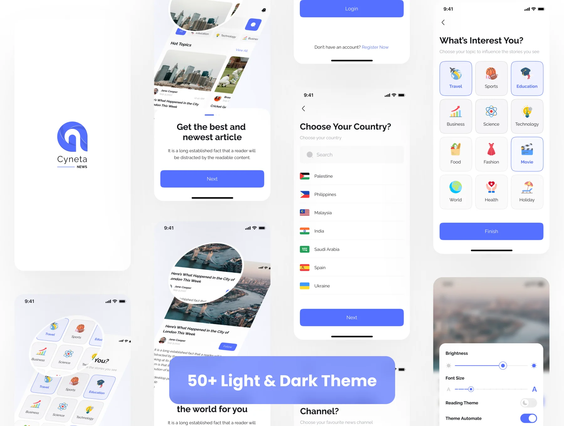 News App UI Kit 5
