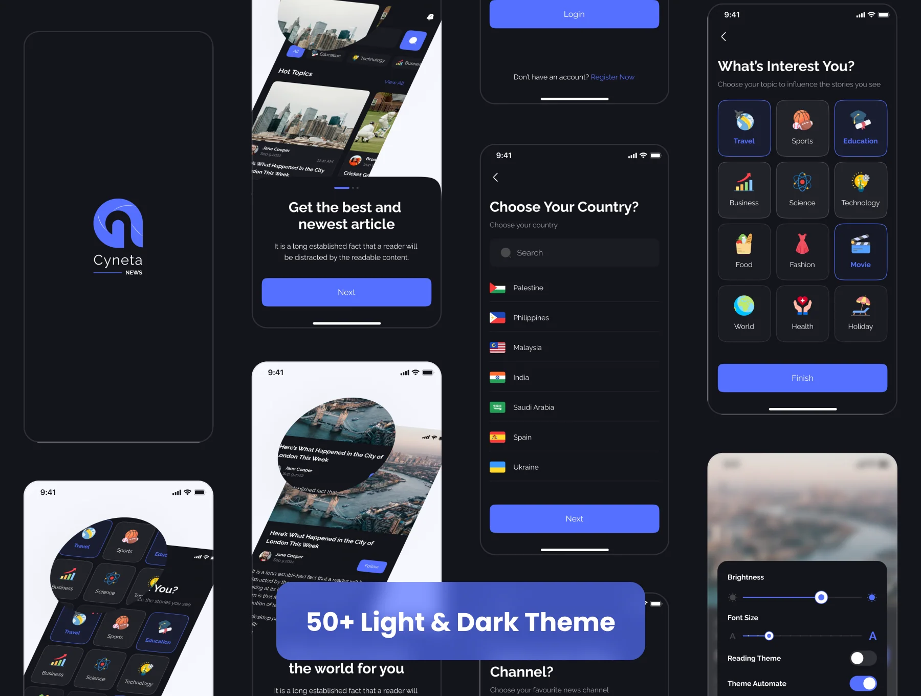 News App UI Kit 7