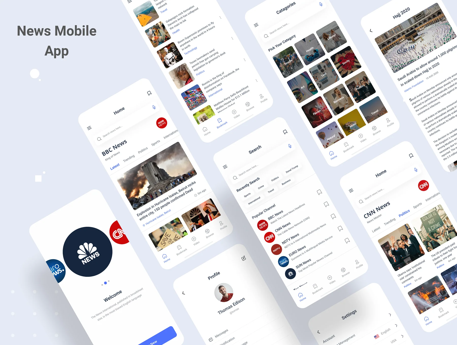 News App UI kit 9