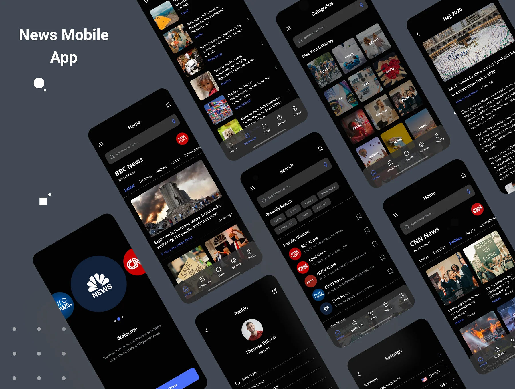 News App UI kit 10