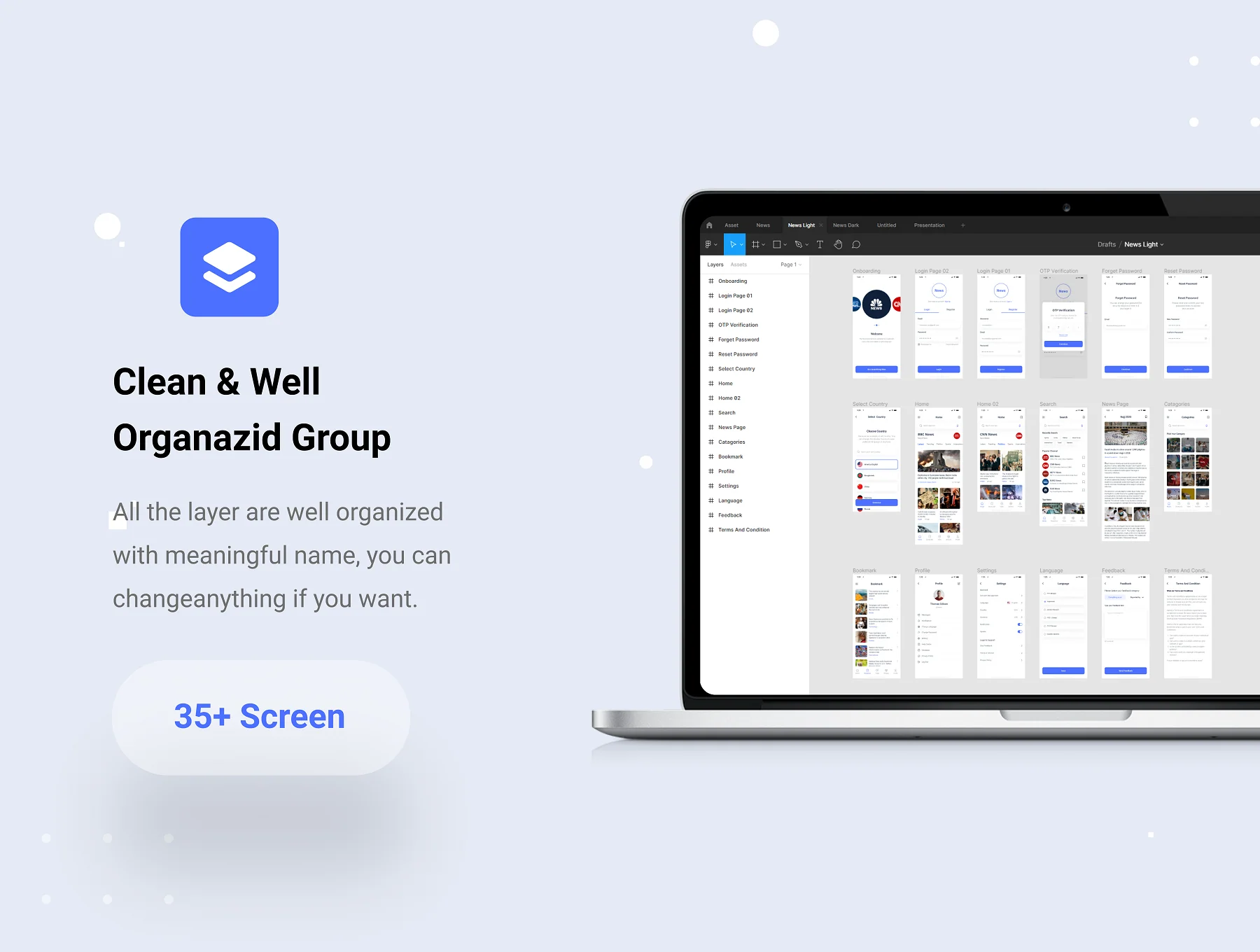 News App UI kit 2