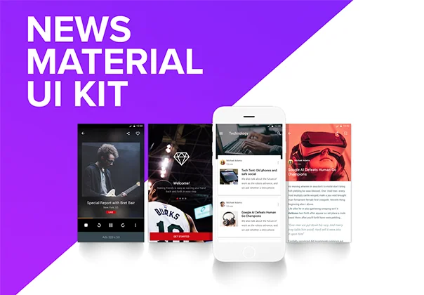 News & Editorial UI KIT