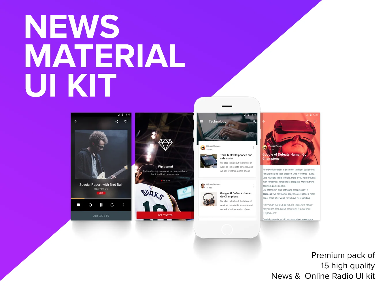 News & Editorial UI KIT