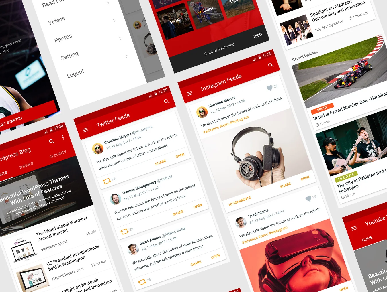 News & Editorial UI KIT 2