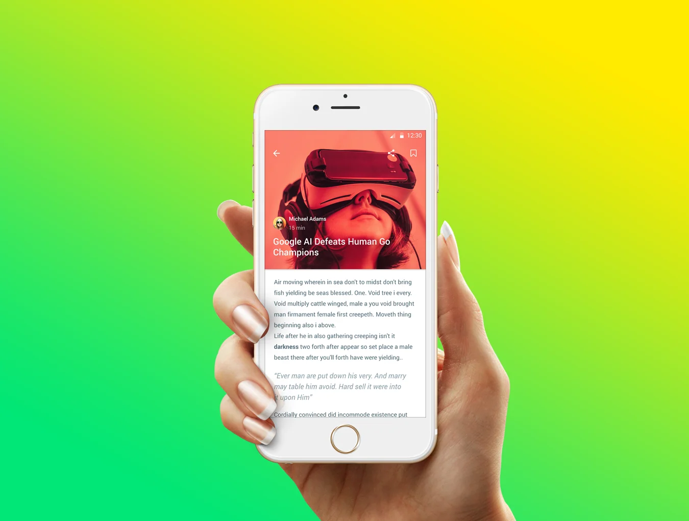 News & Editorial UI KIT 4