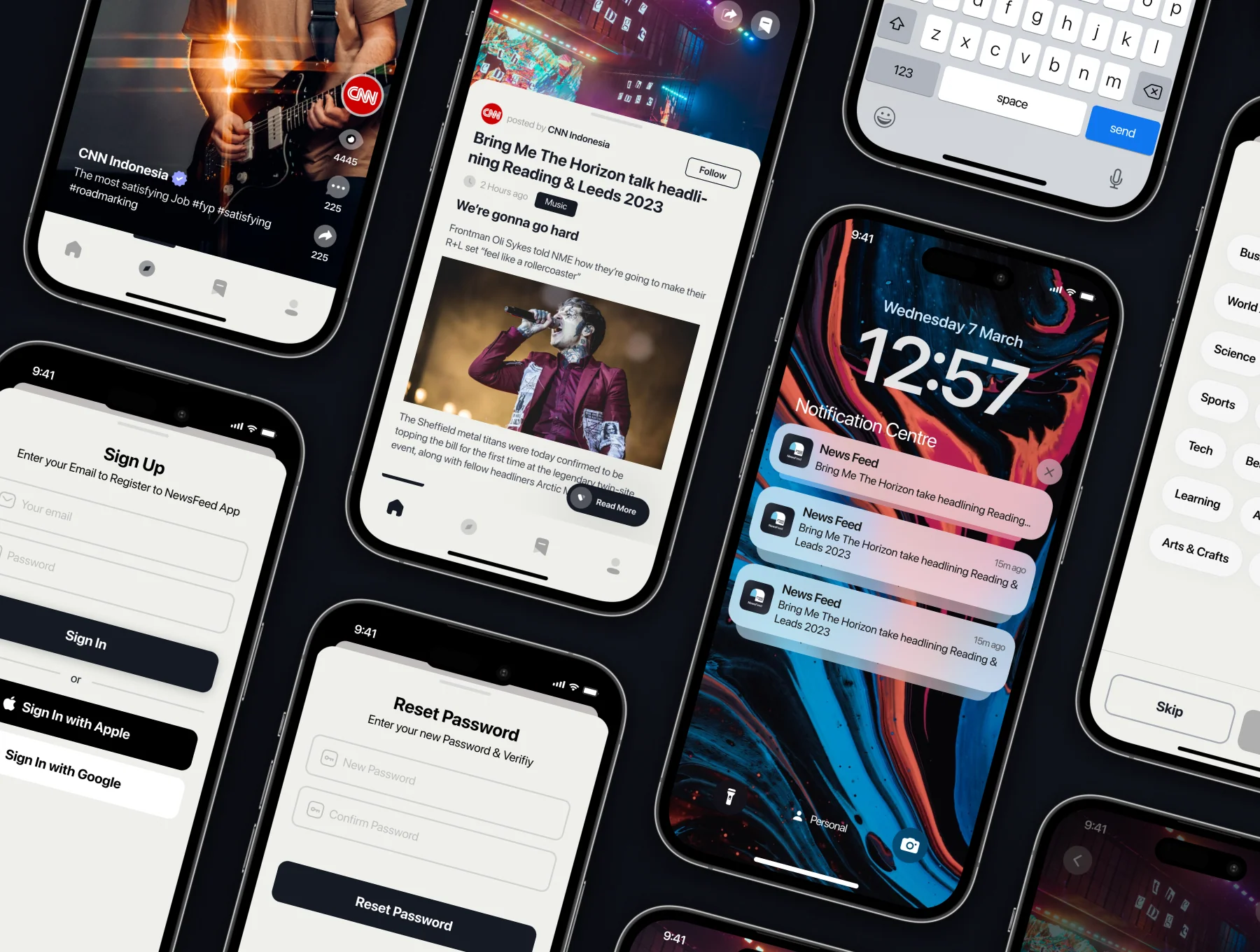 News App UI KIT 5