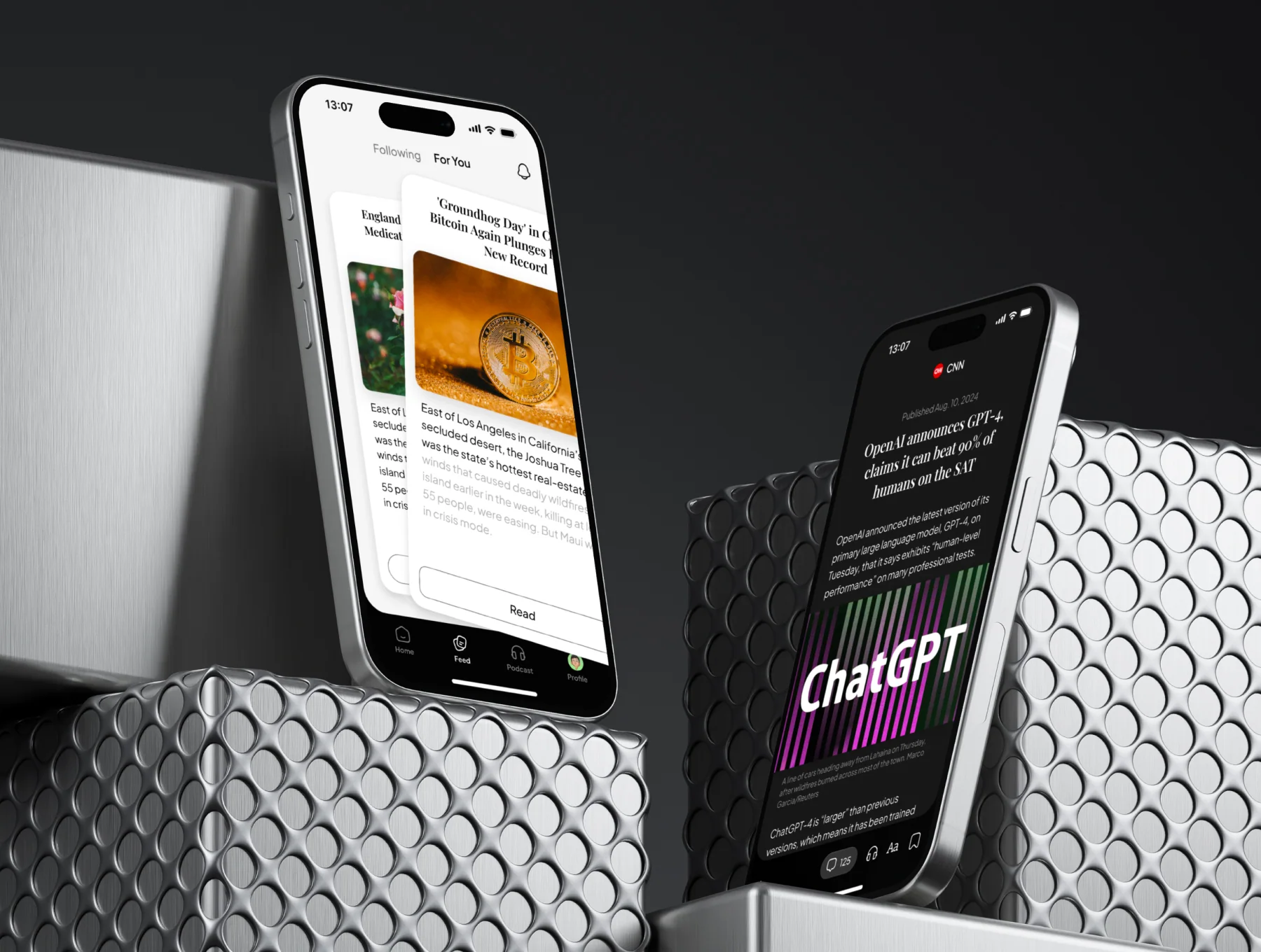 News Podcast App UI Kit 5
