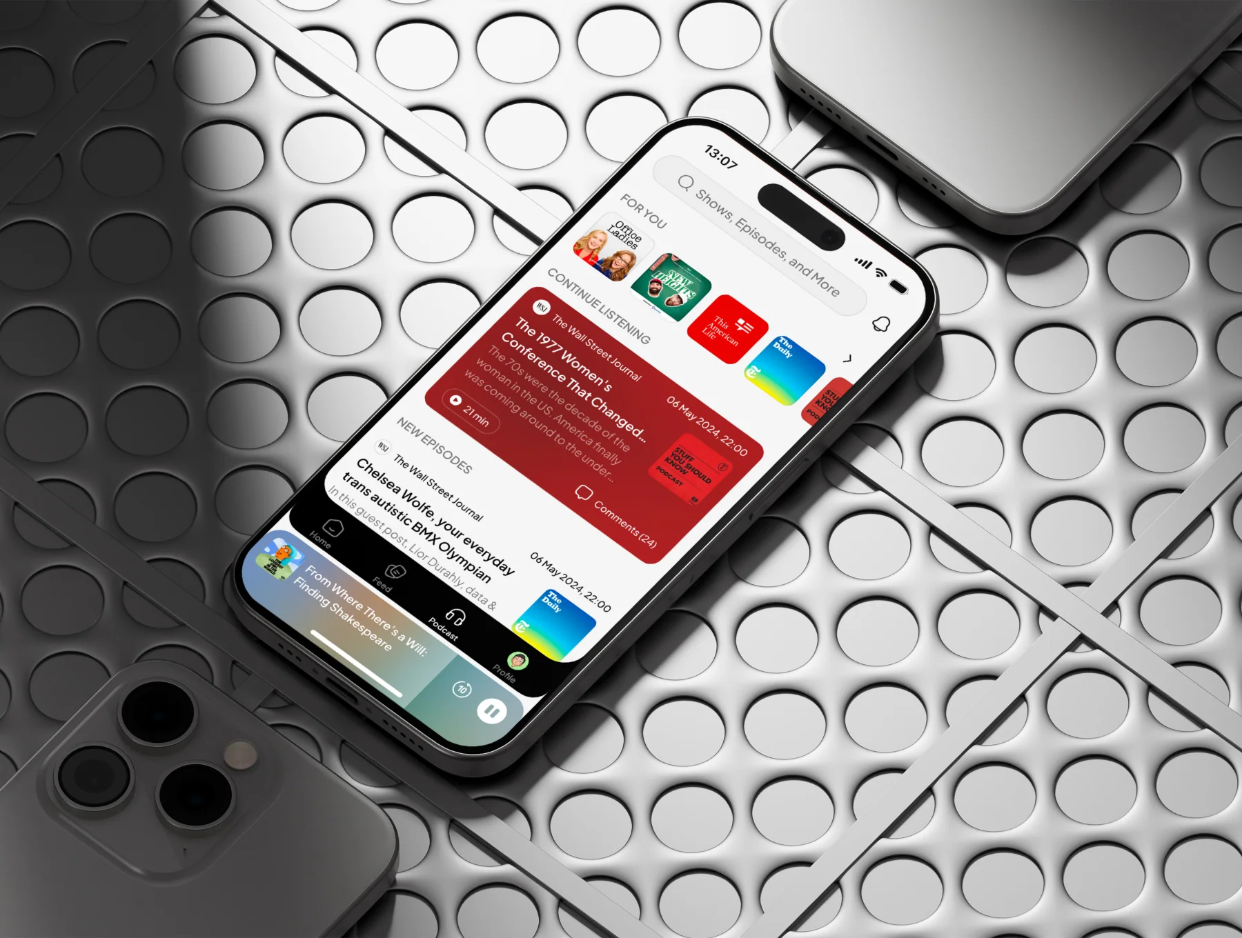 News Podcast App UI Kit 6
