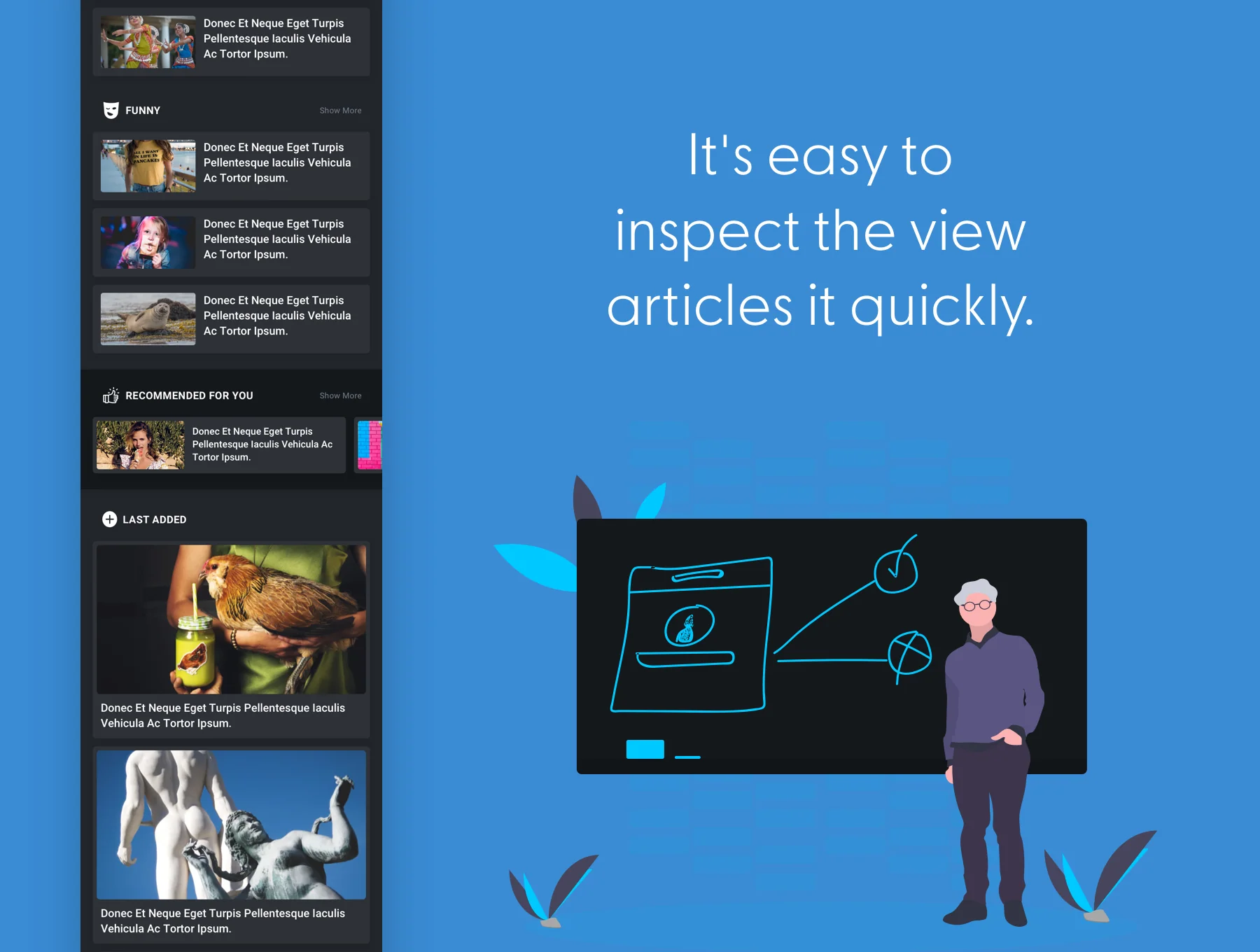 News & Reader Mobile App UI Kit 7