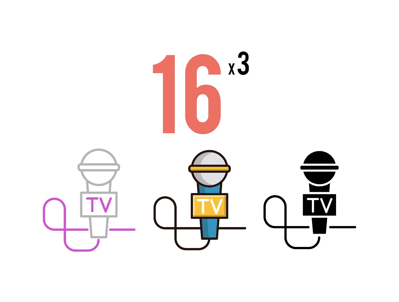 16 News Icons 2