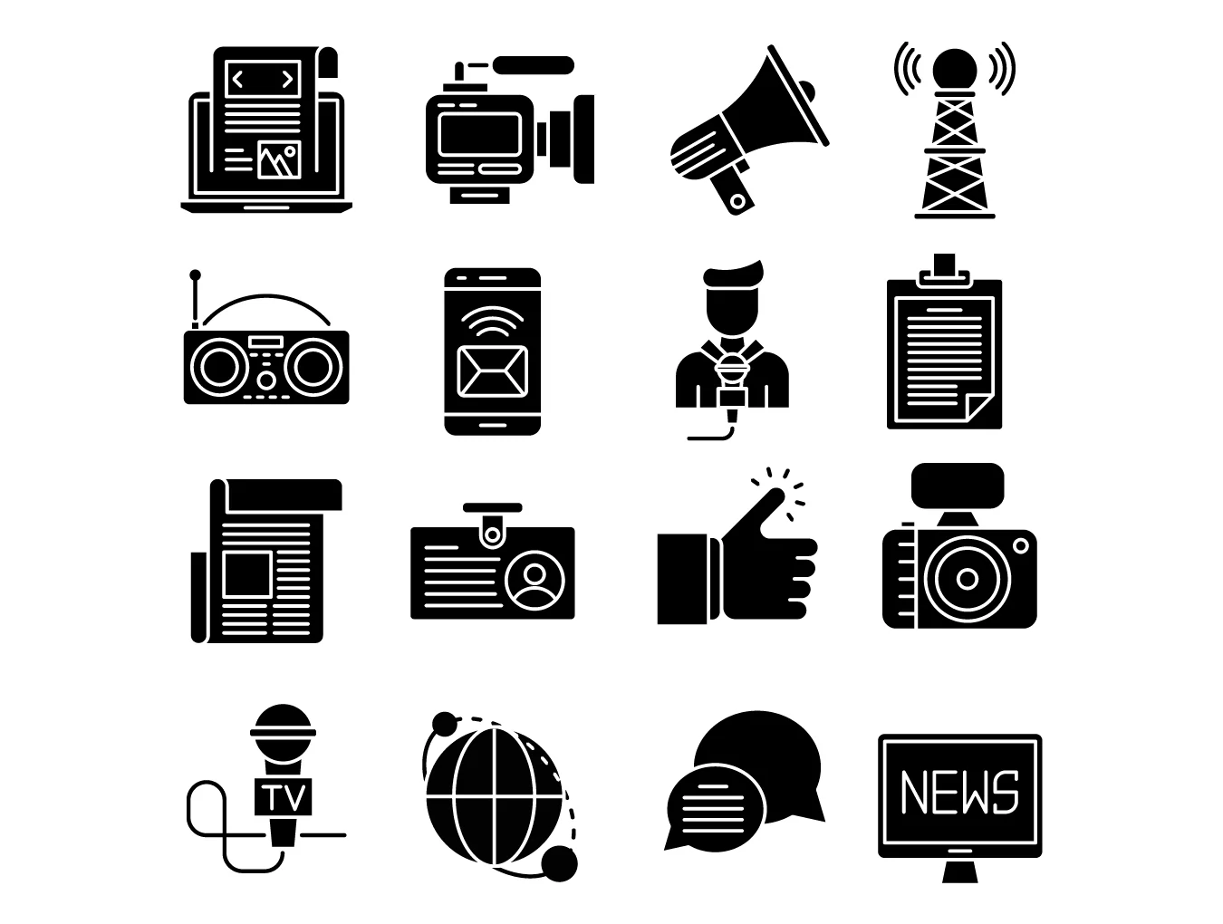 16 News Icons 4