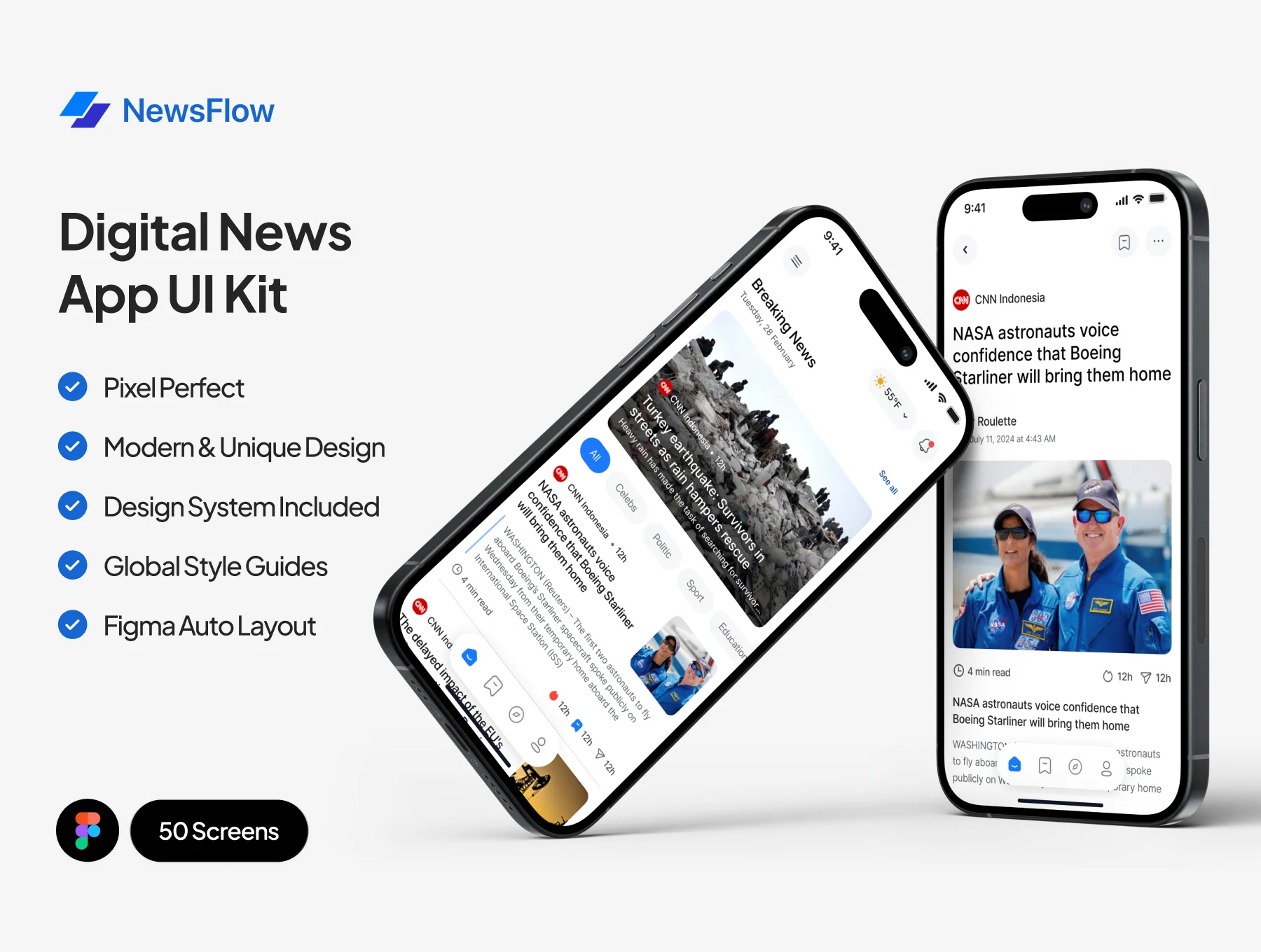 NewsFlow - Digital News App