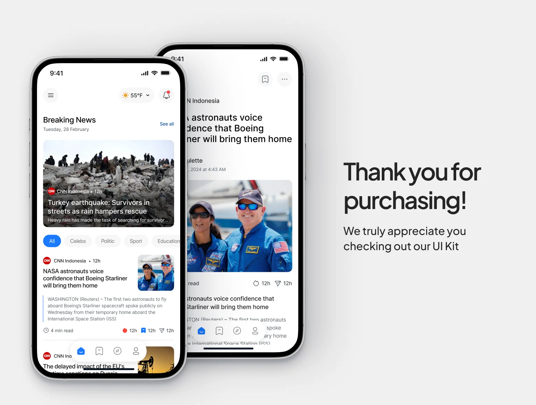 NewsFlow - Digital News App 8