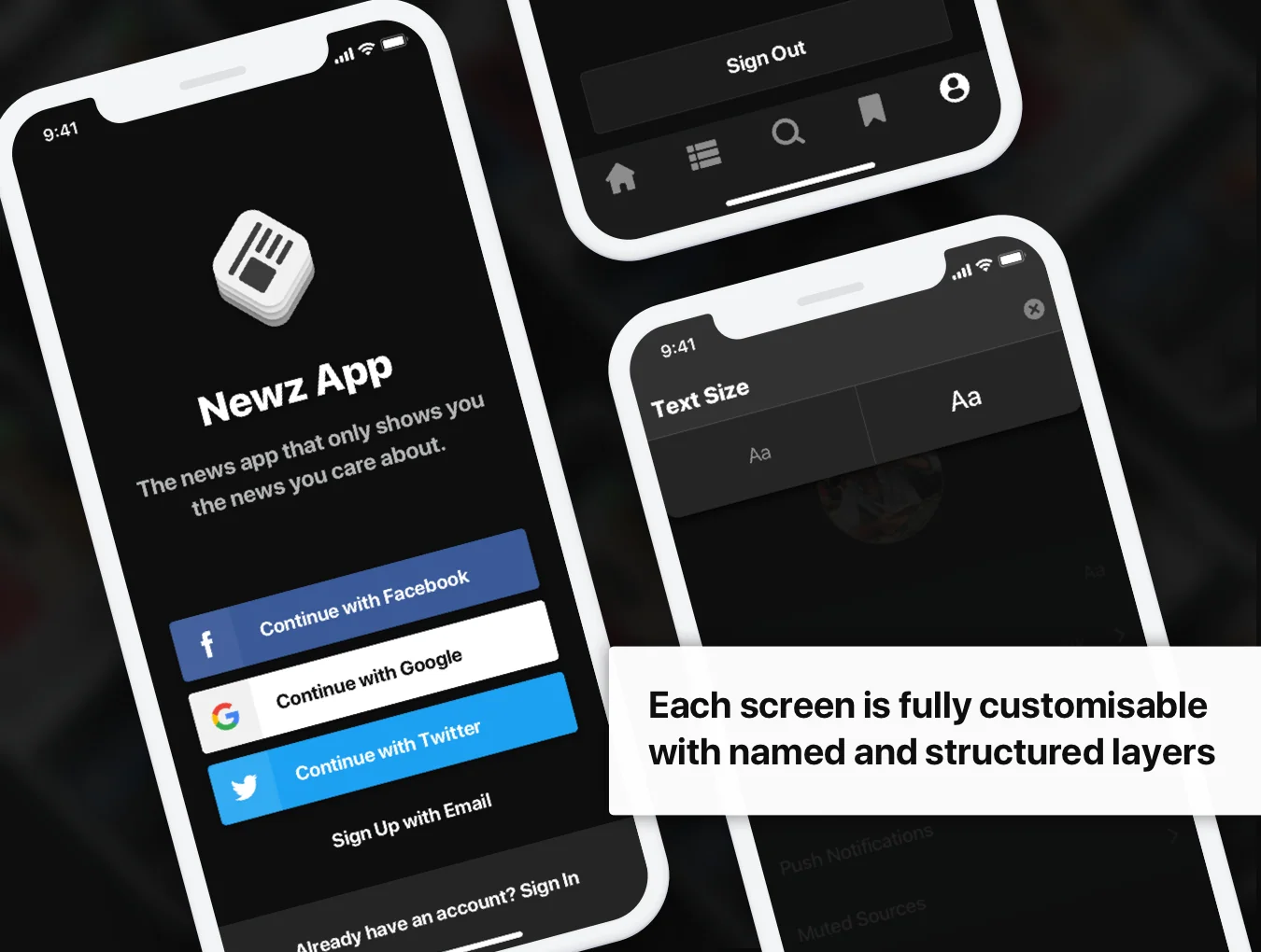 Newz UI Kit 6