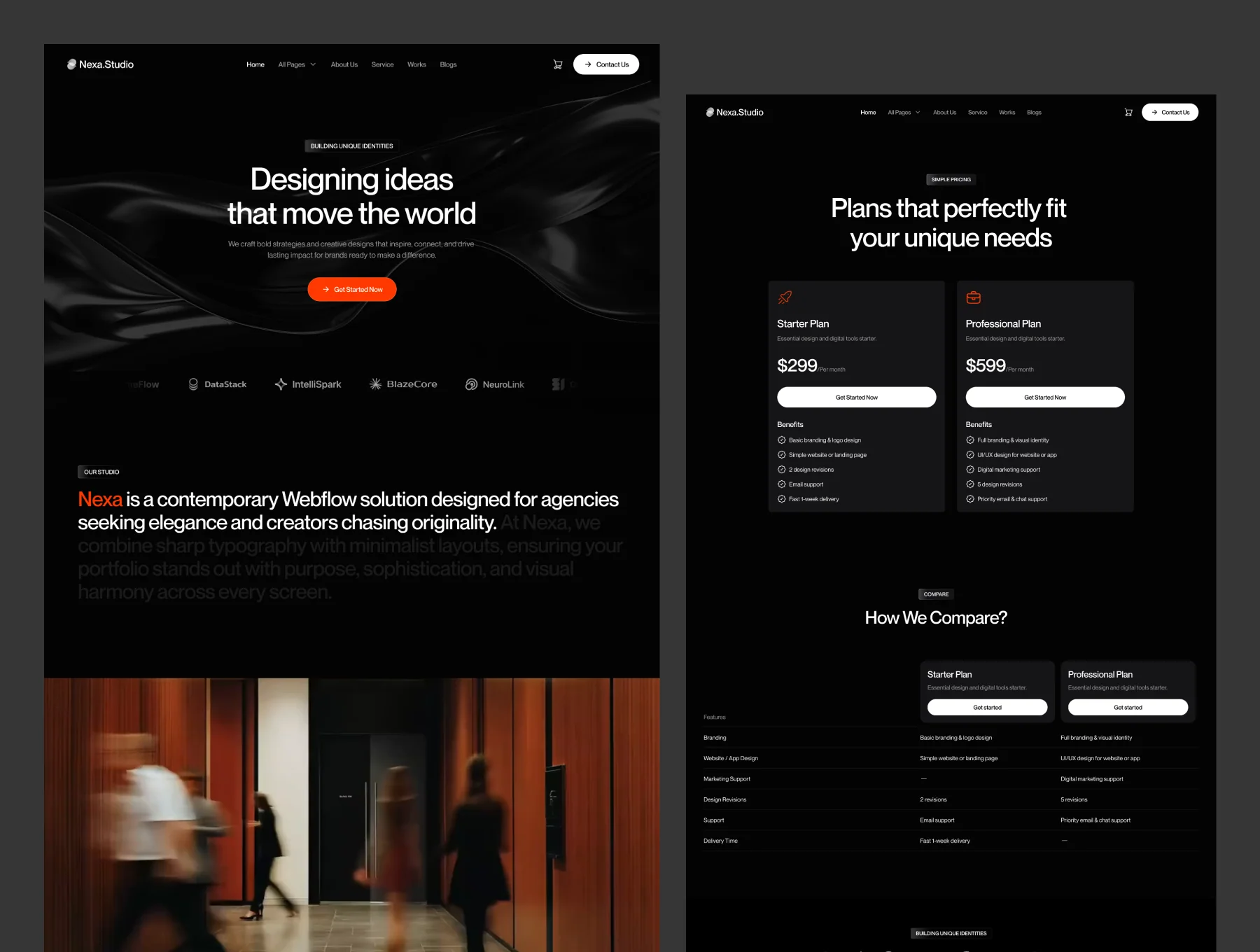 Nexa Studio - Professional Services Website 2