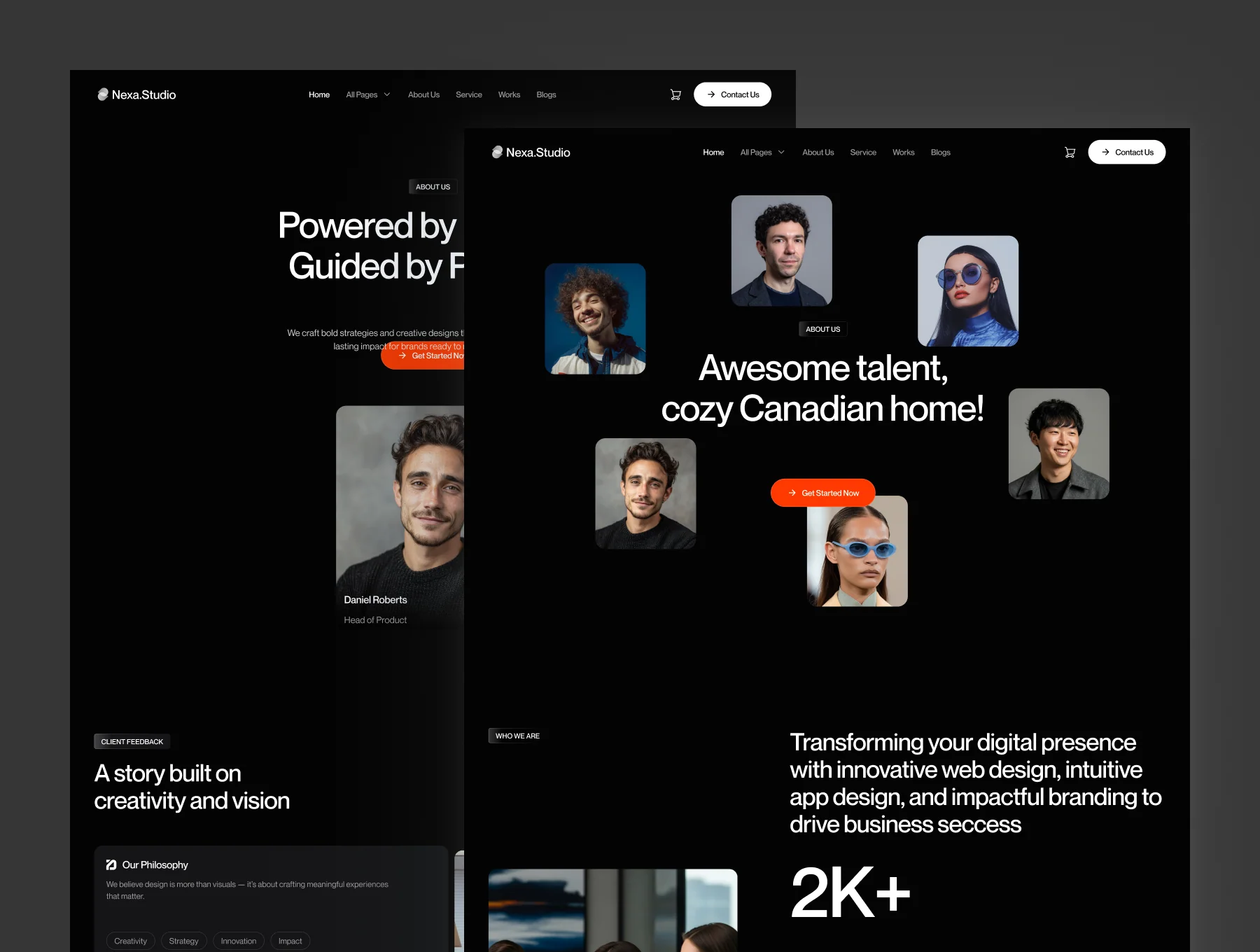 Nexa Studio - Professional Services Website 3