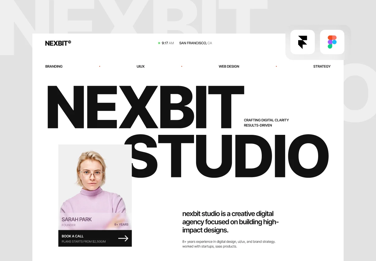 Nexbit — Sleek & Light Portfolio
