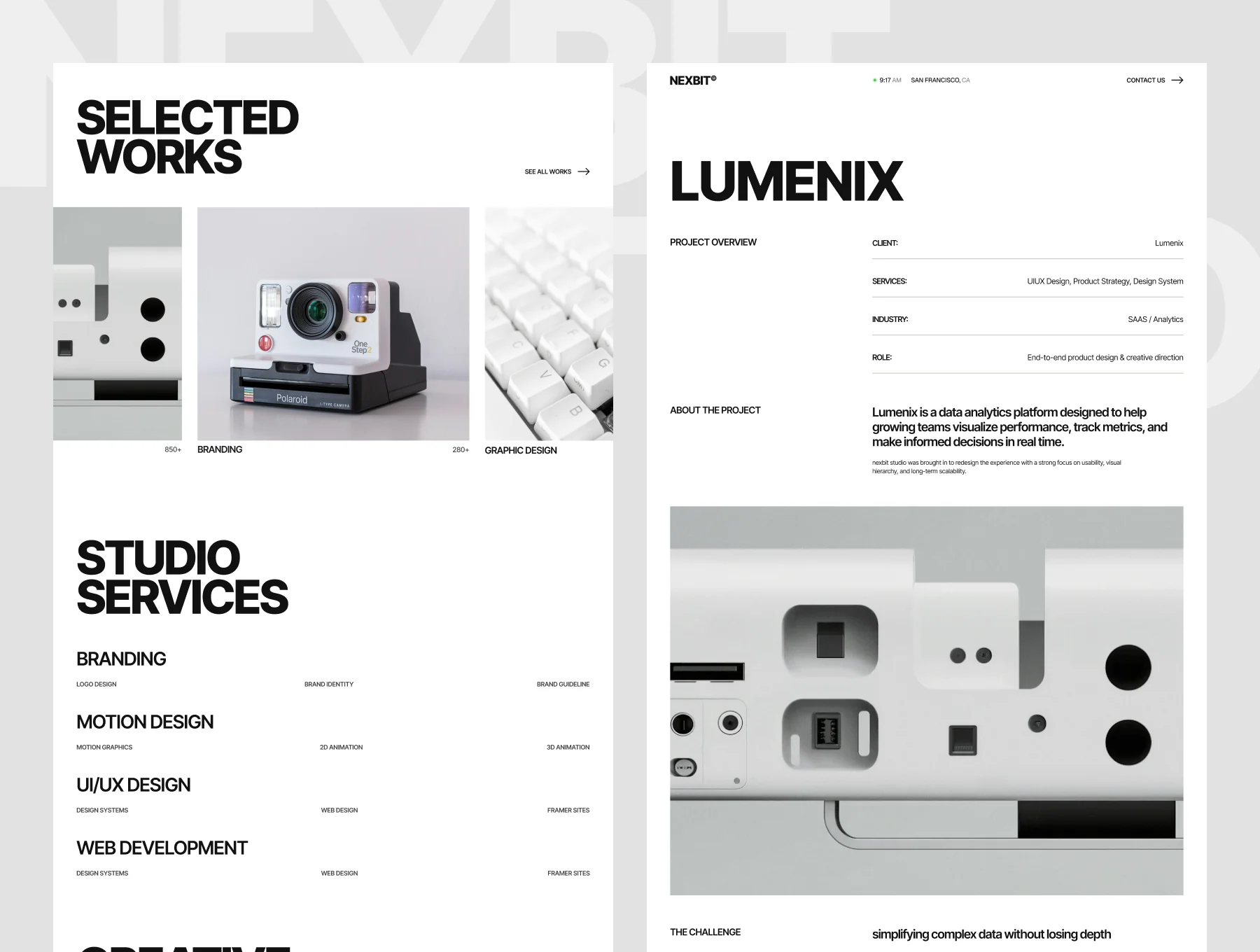 Nexbit — Sleek & Light Portfolio 2