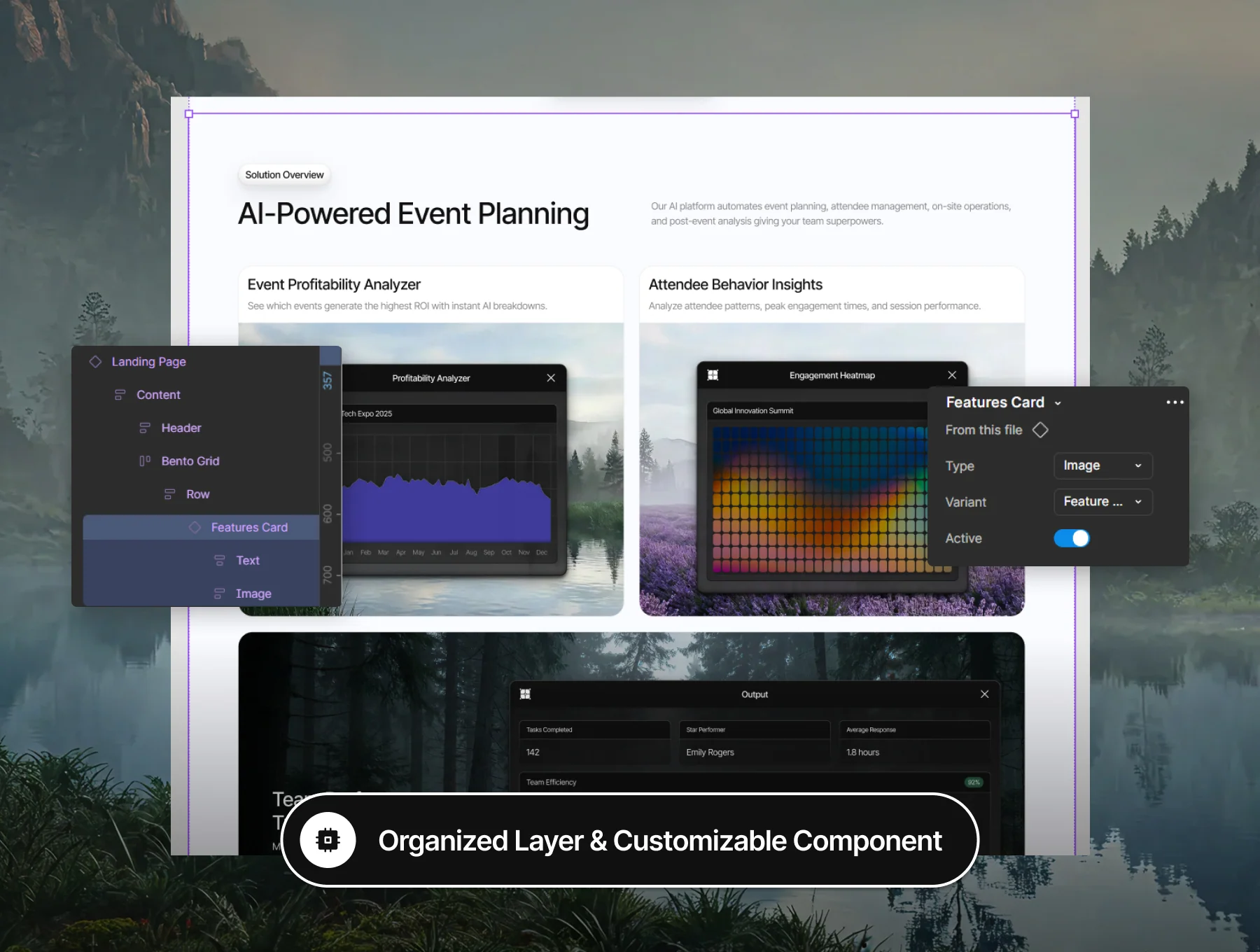 NexEvent - AI for Event Management Website UI Kit 6
